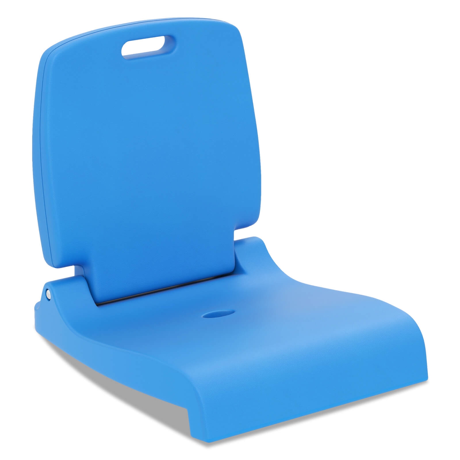 Costway Poolside Chair for Edge of Pool with Back Support & Handles Portable Picnic Chair White/Blue/Pink/Green
