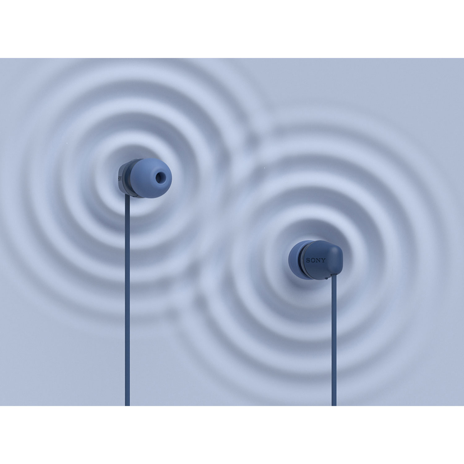 Écouteurs boutons IER-EX15C de Sony avec connecteur USB-C - Bleu