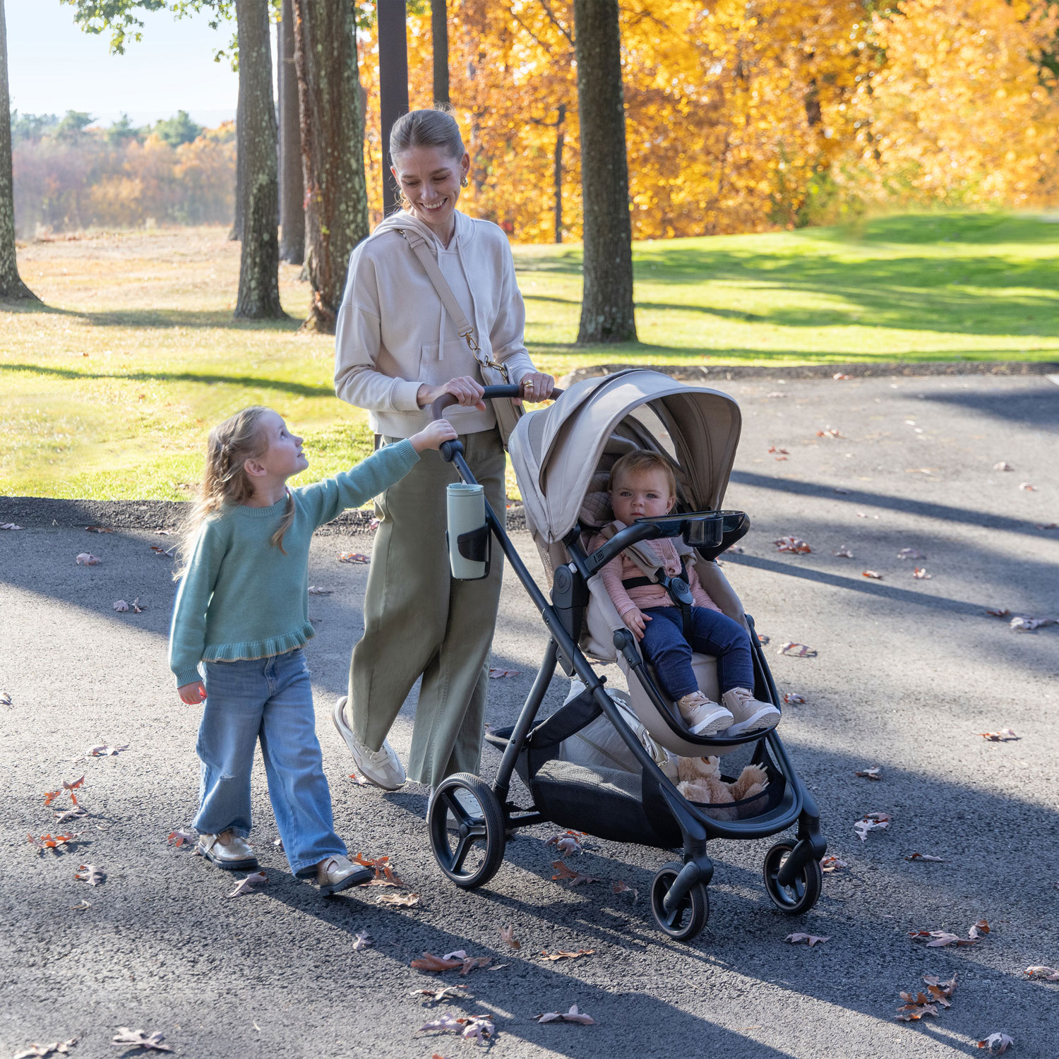 Evenflo Shyft Intuiti+ Full-Size Stroller - Quartz Grey