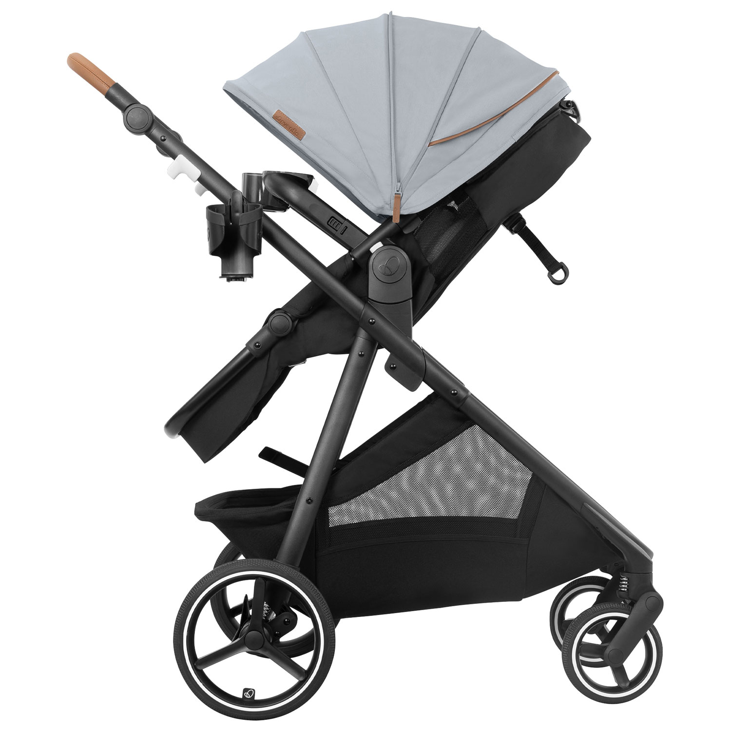 Evenflo Shyft Intuiti+ Full-Size Stroller - Quartz Grey