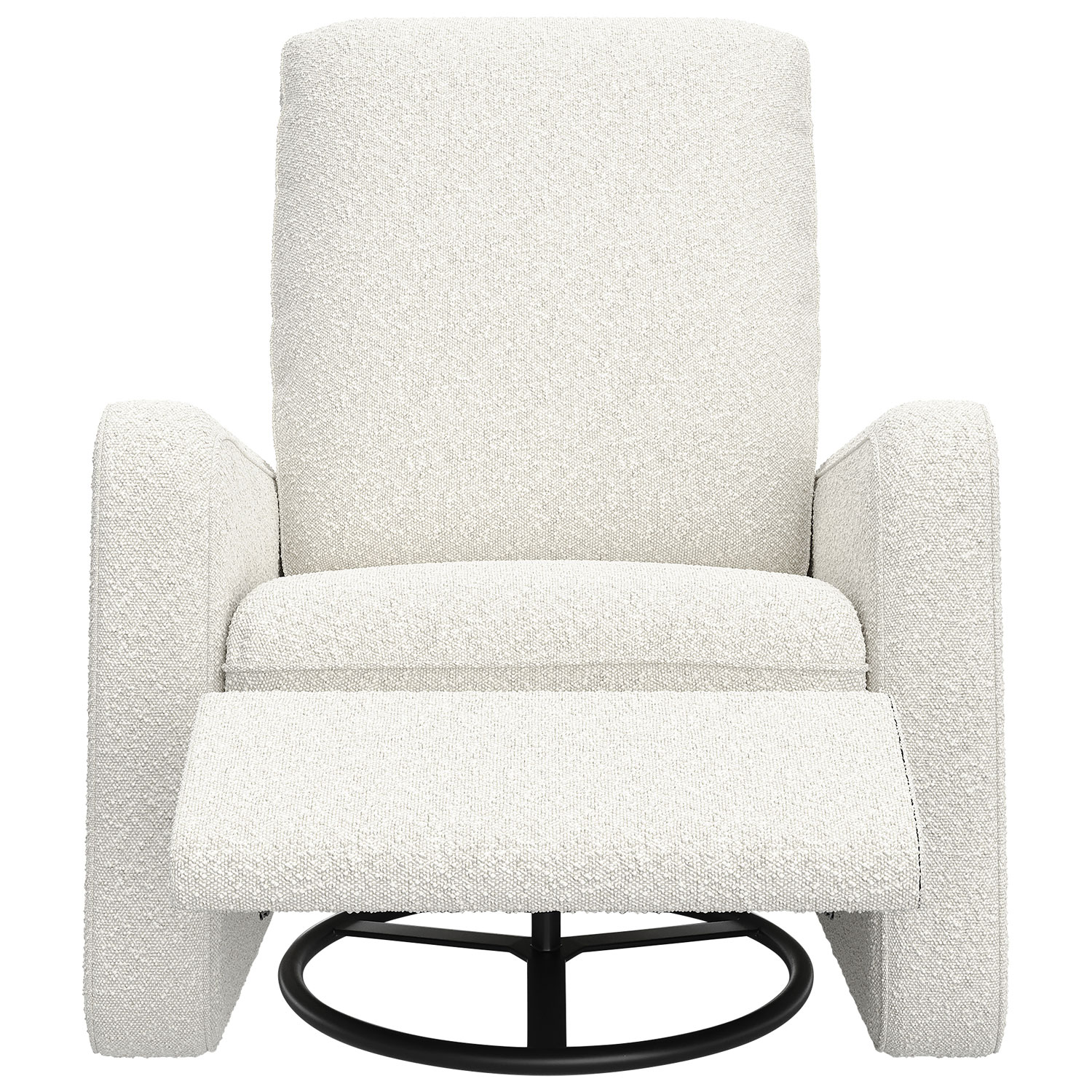 Fauteuil coulissant pivotant inclinable électrique Teddi de Graco avec port de chargement USB - Bouclé ivoire