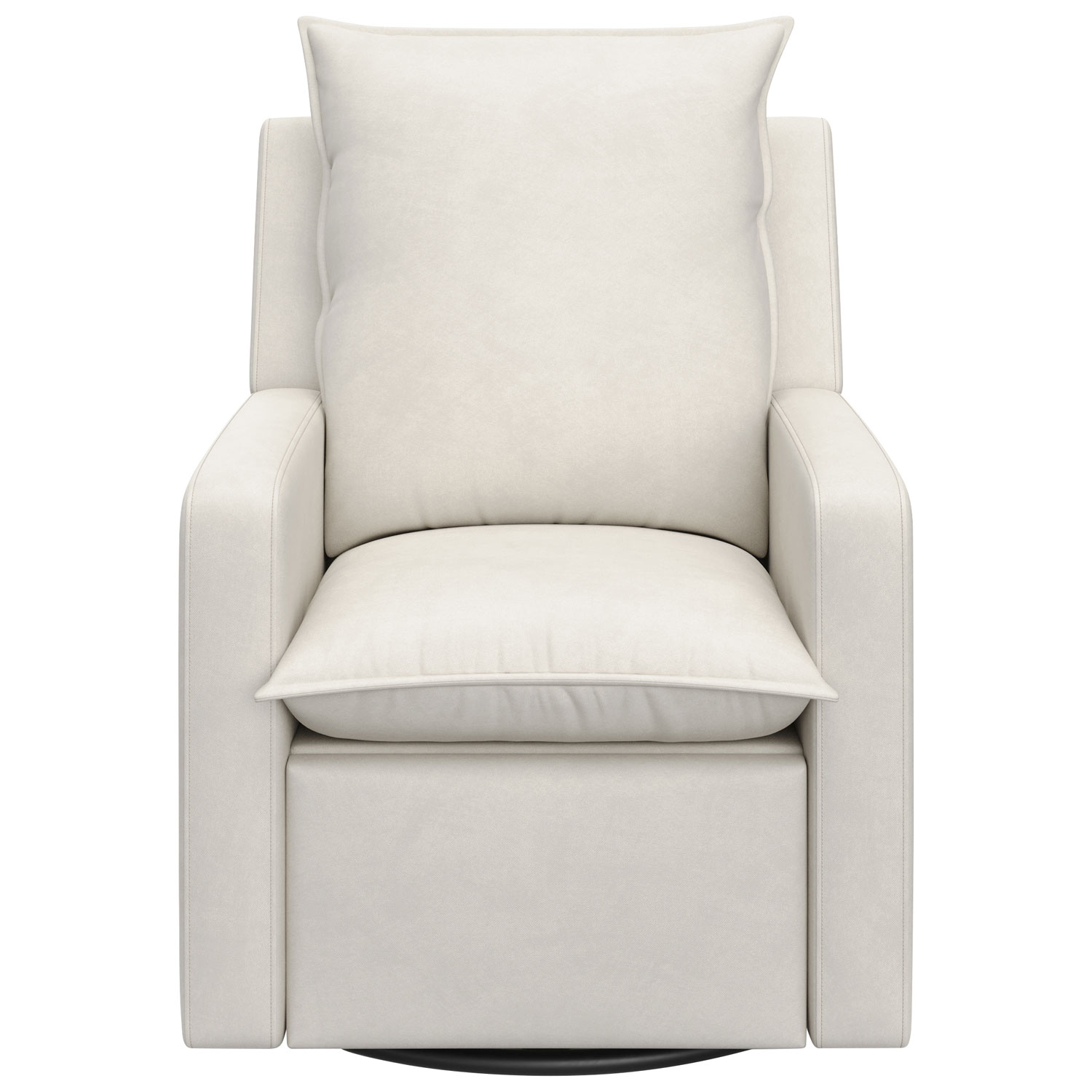 Storkcraft Timeless Recliner Glider with USB Charging Port - Ivory