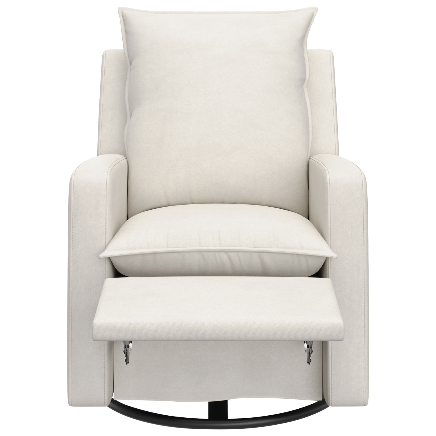 Storkcraft Timeless Recliner Glider with USB Charging Port - Ivory
