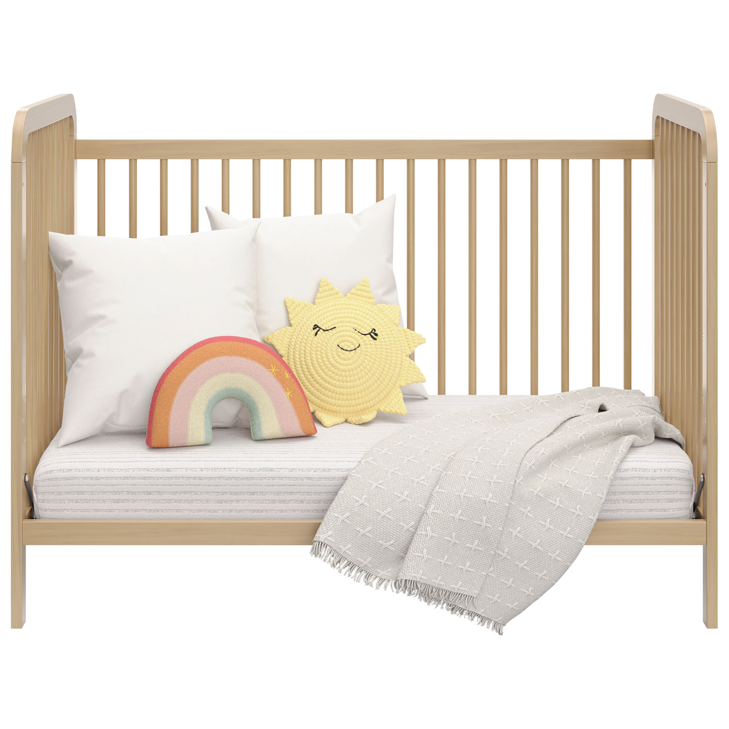 Lit de bébé transformable 3-en-1 Pasadena de Storkcraft - Bois flotté