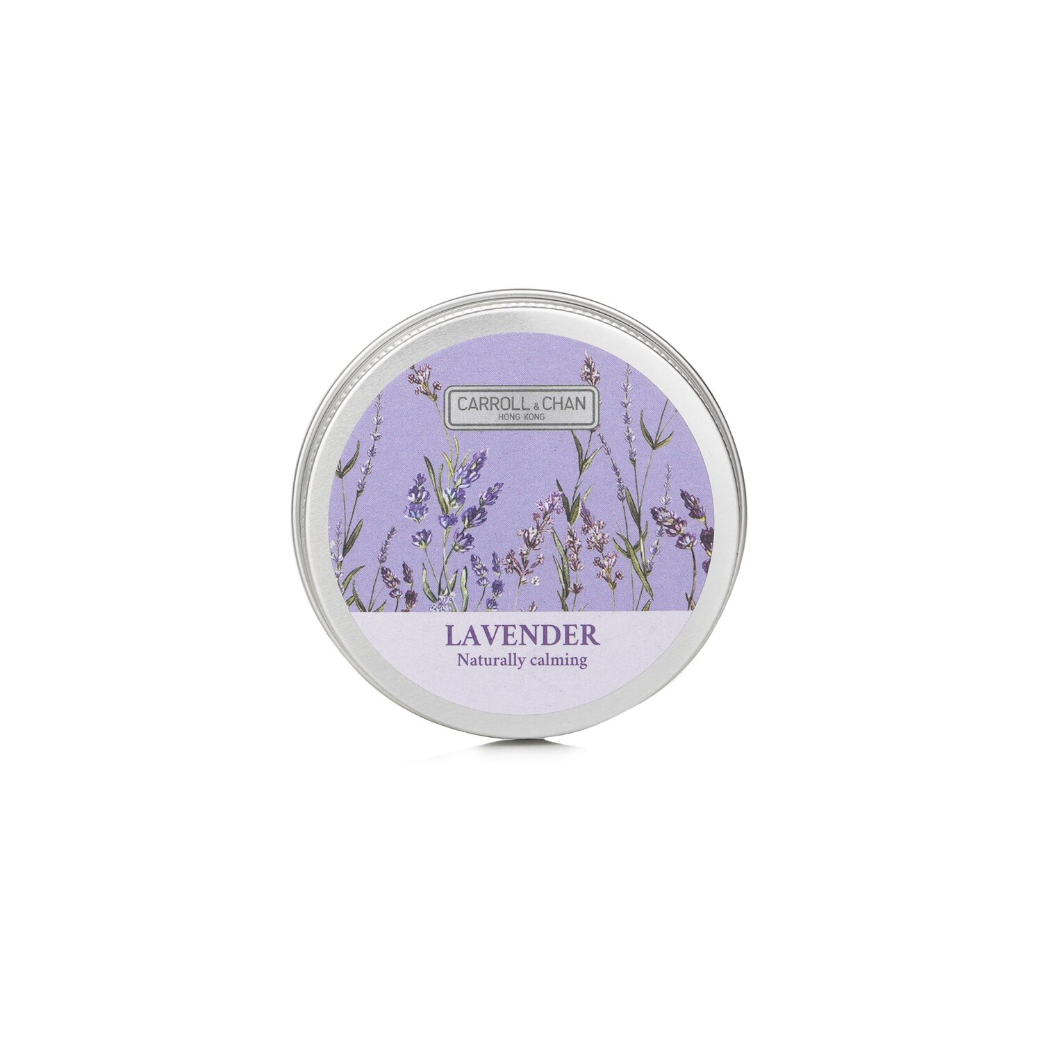 100% Beeswax Mini Tin Candle - # Lavender 1pcs
