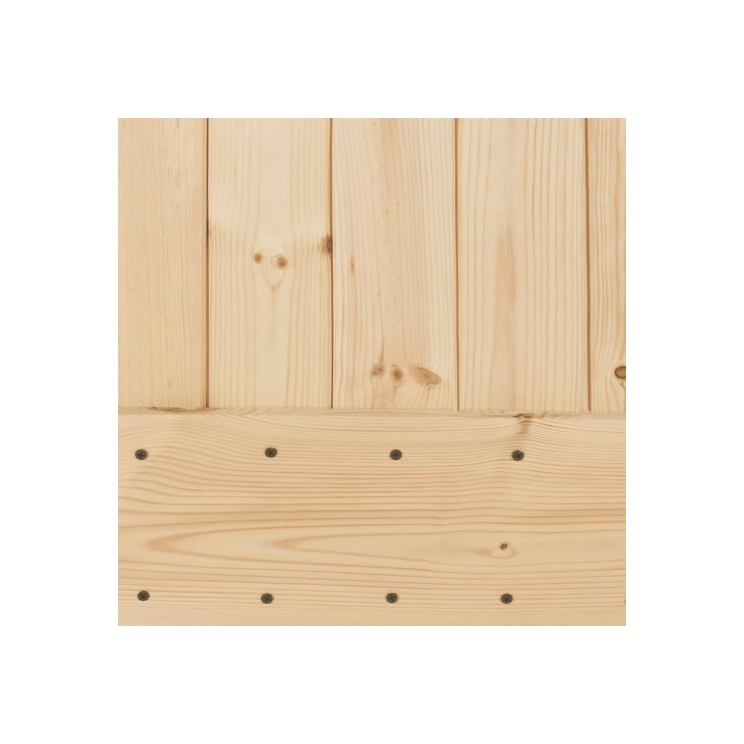 VidaXL – Porte coulissante avec jeu de pièces, pin massif, 80 210&nbsp;cm