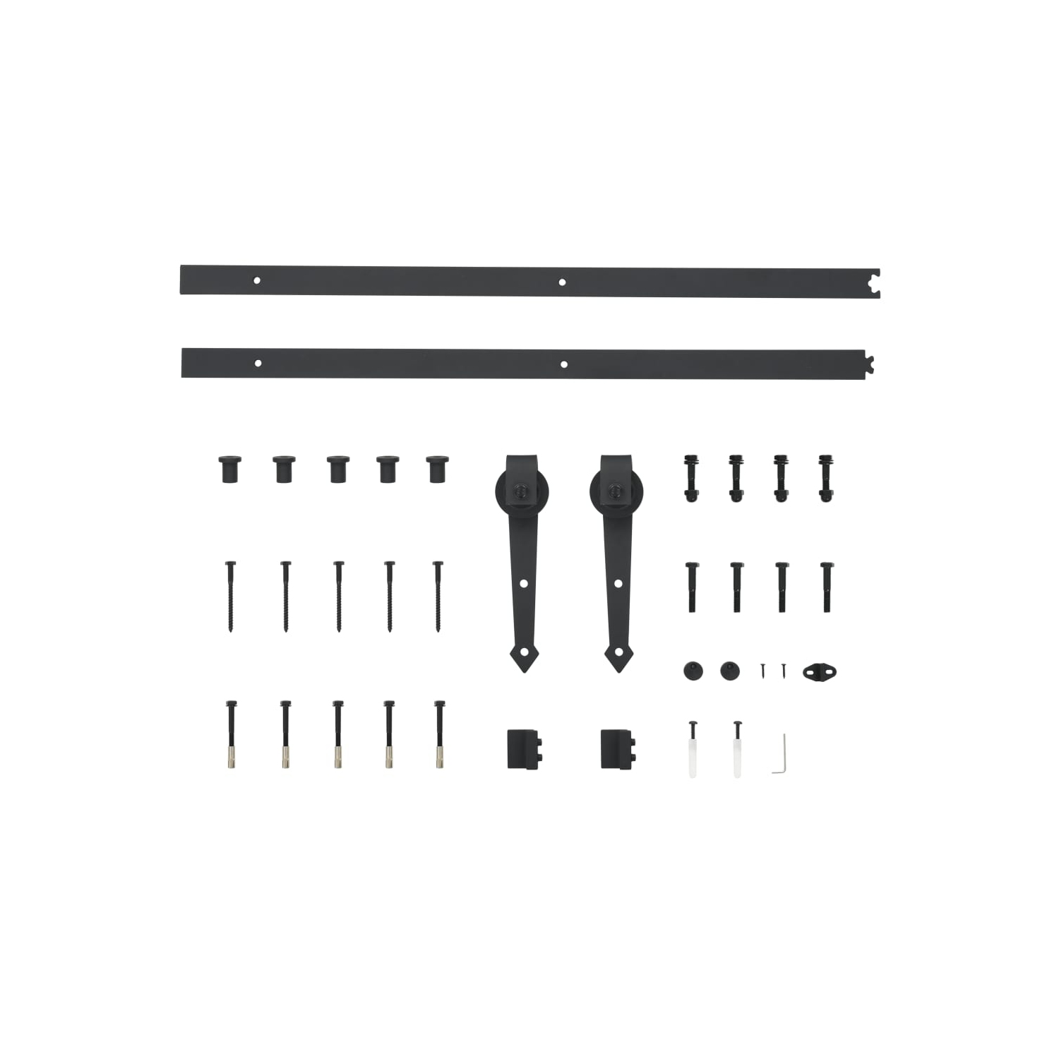 VidaXL – Porte coulissante avec jeu de pièces, pin massif, 70 210&nbsp;cm