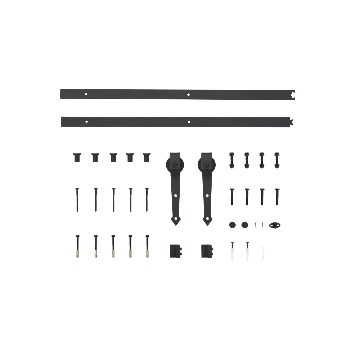 VidaXL – Porte coulissante avec jeu de pièces, pin massif, 85 210&nbsp;cm