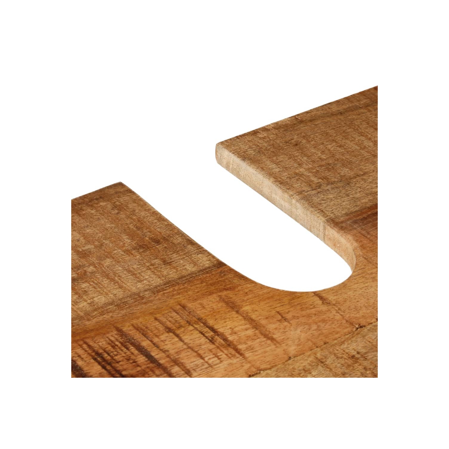 vidaXL Bathroom Sink Cabinet 55x35x60 cm Iron and Solid Wood Mango