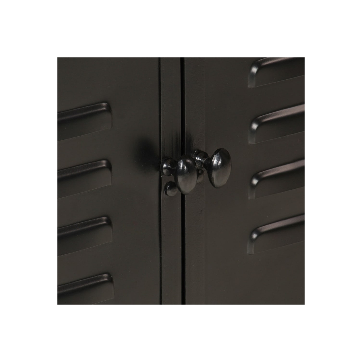 vidaXL 2 Piece Bathroom Furniture Set Iron and Solid Wood Mango