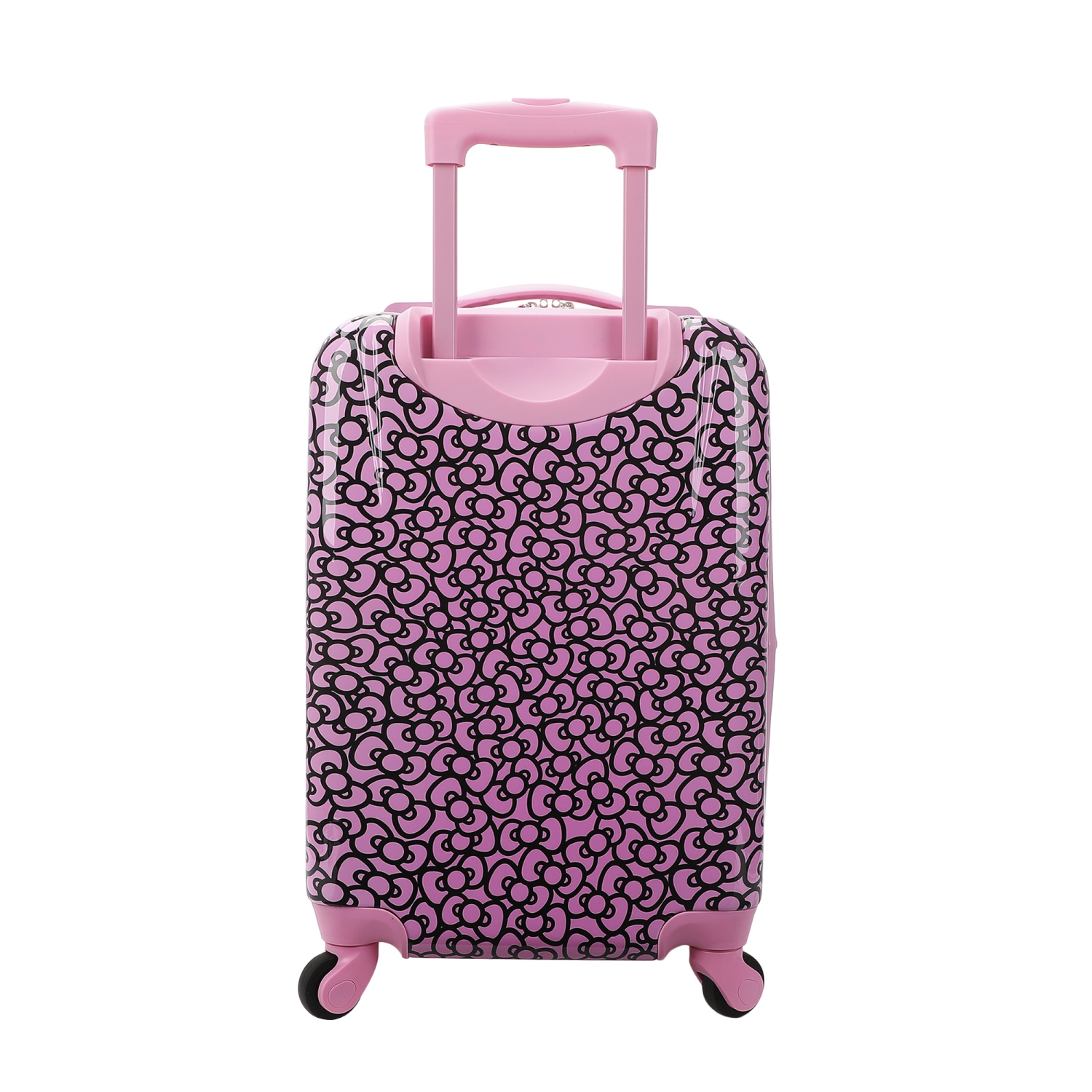 Hello Kitty Face & Bow 20" Hardside Rolling Luggage