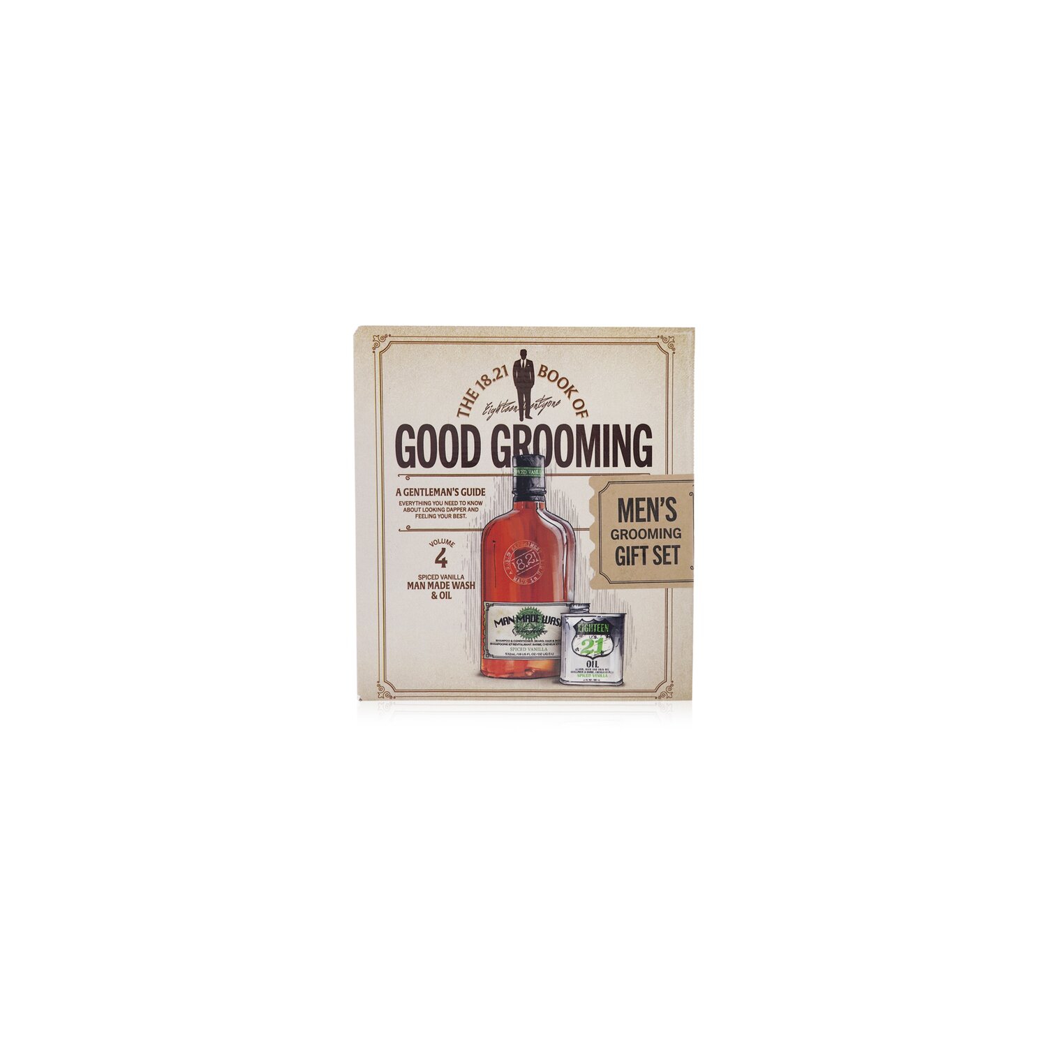 Book of Good Grooming Gift Set Volume 4: Spiced Vanilla 2pcs