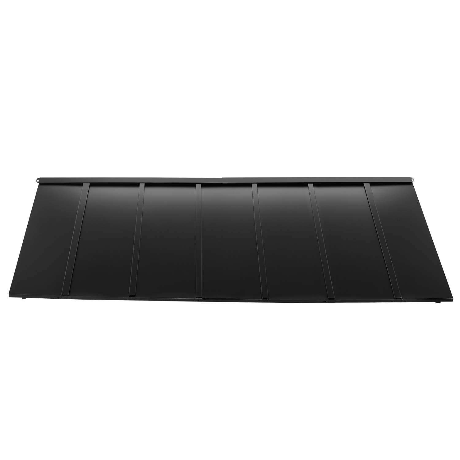 VEVOR 80 x 36 in Fixed Metal Awning , Window Awning Door Canopy, Stable Triangle Steel Frame Exterior Awnings Rain, and Snow Sunlight Protection for