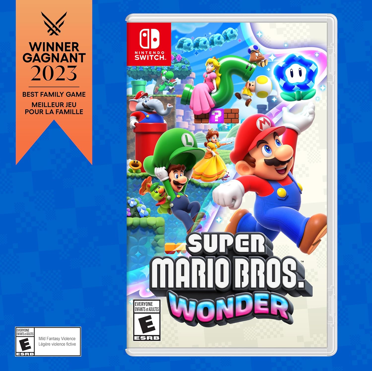 Super Mario Bros. Wonder - Nintendo Switch Game