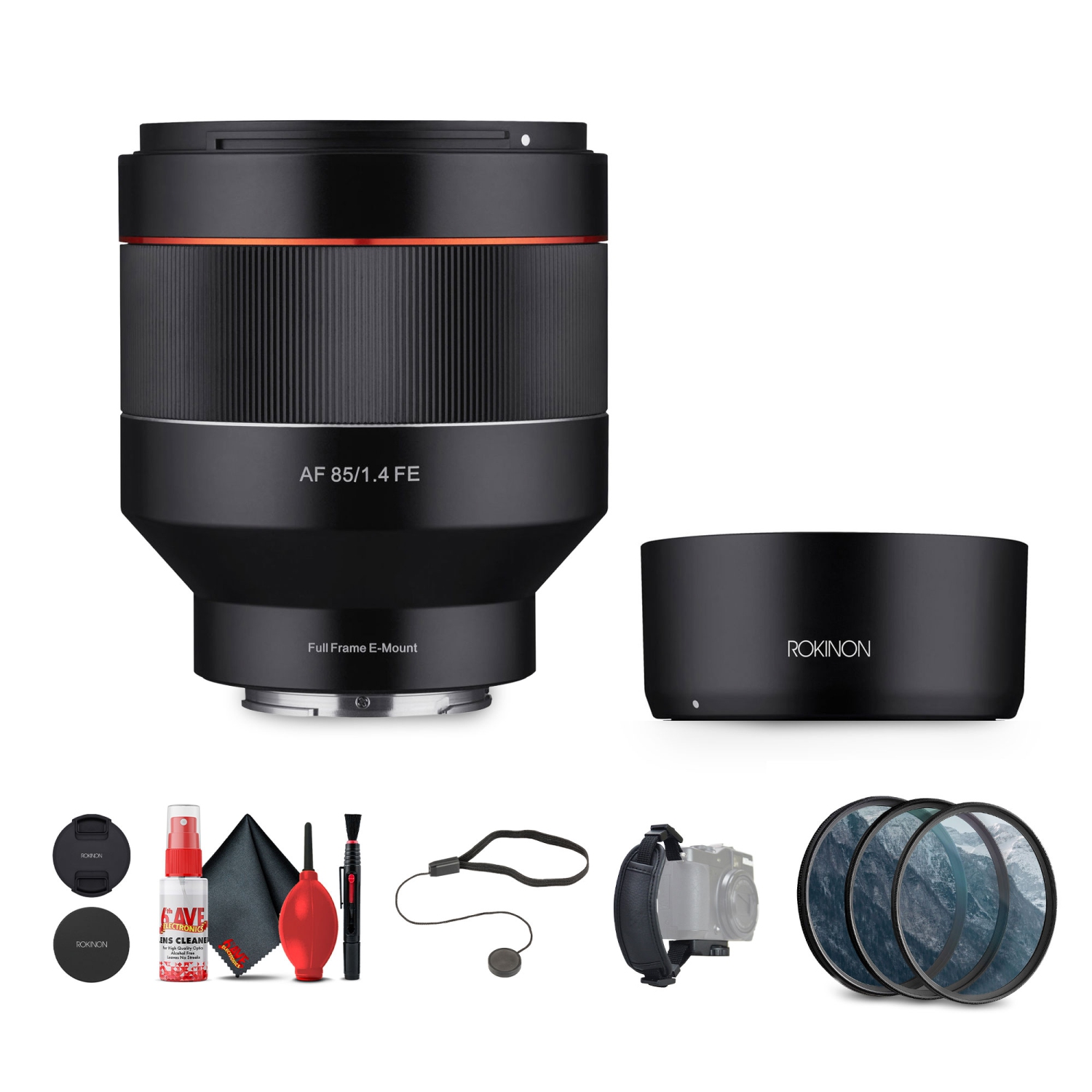 Objectif AF 85&nbsp;mm f/1,4 de Rokinon pour ensemble E de Sony