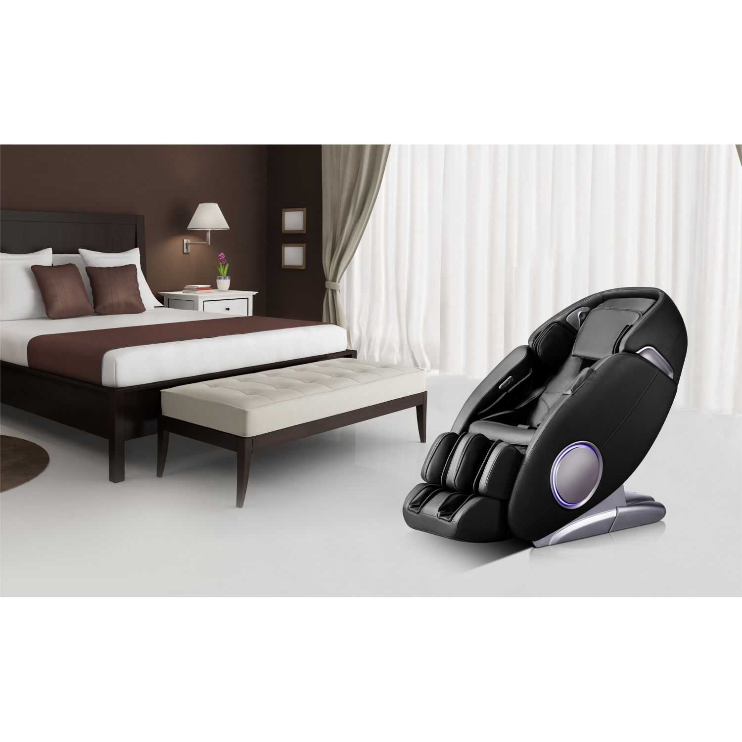 Fauteuil de massage iComfort IC9500-BLACK