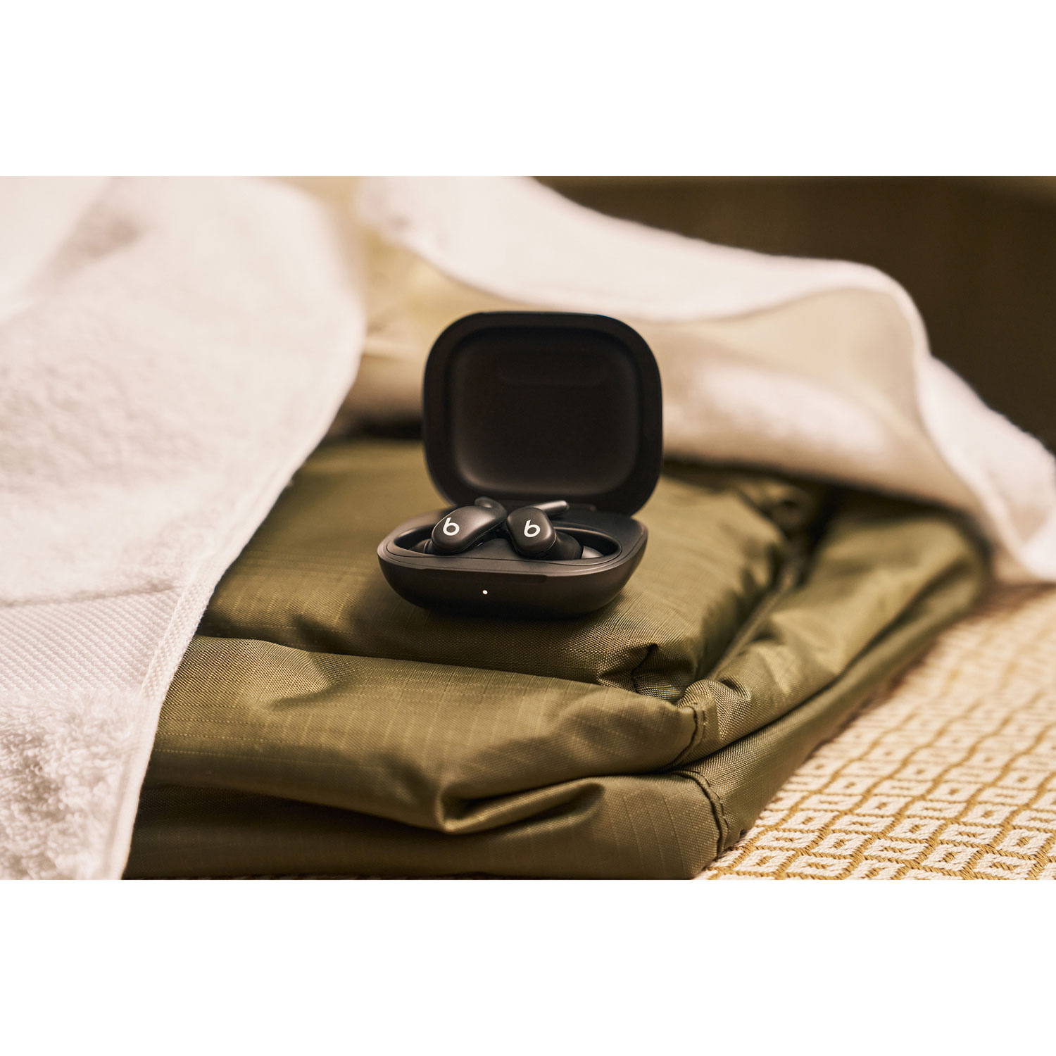 Beats By Dr. Dre Powerbeats Fit In-Ear Noise Cancelling True Wireless Earbuds - Jet Black