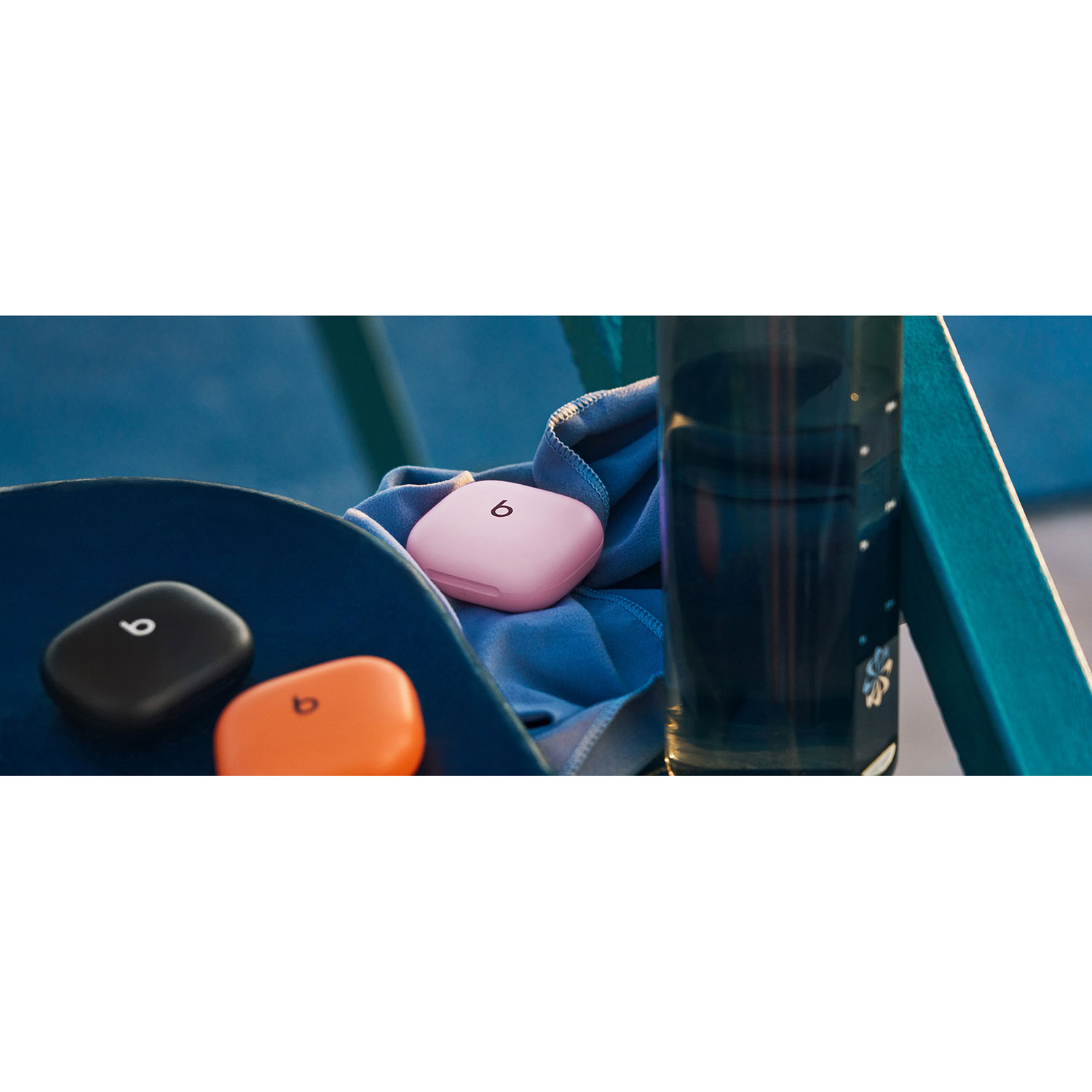 Écouteurs boutons 100 % sans fil à suppression du bruit Powerbeats Fit de Beats by Dr. Dre - Orange étincelle