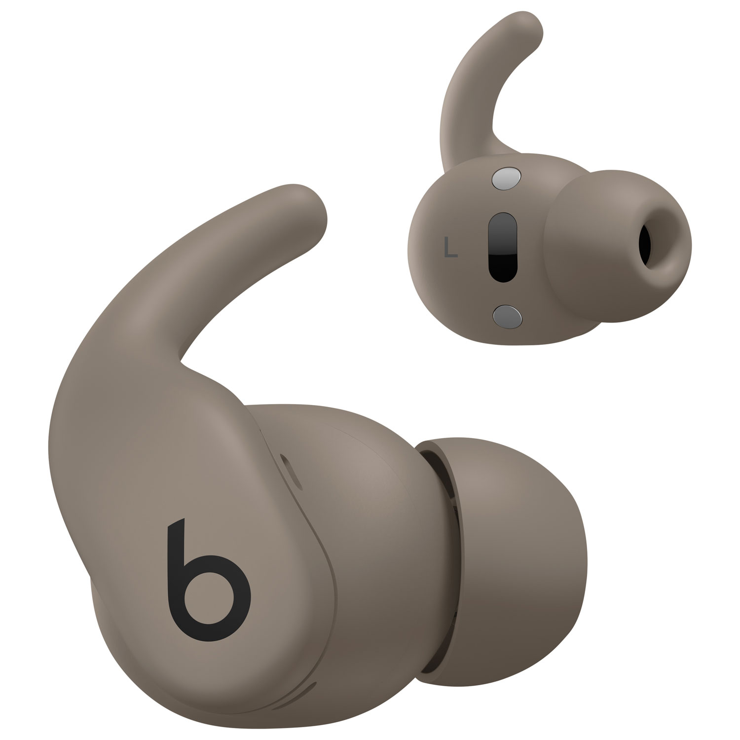 Écouteurs boutons 100 % sans fil à suppression du bruit Powerbeats Fit de Beats by Dr. Dre - Gris anthracite