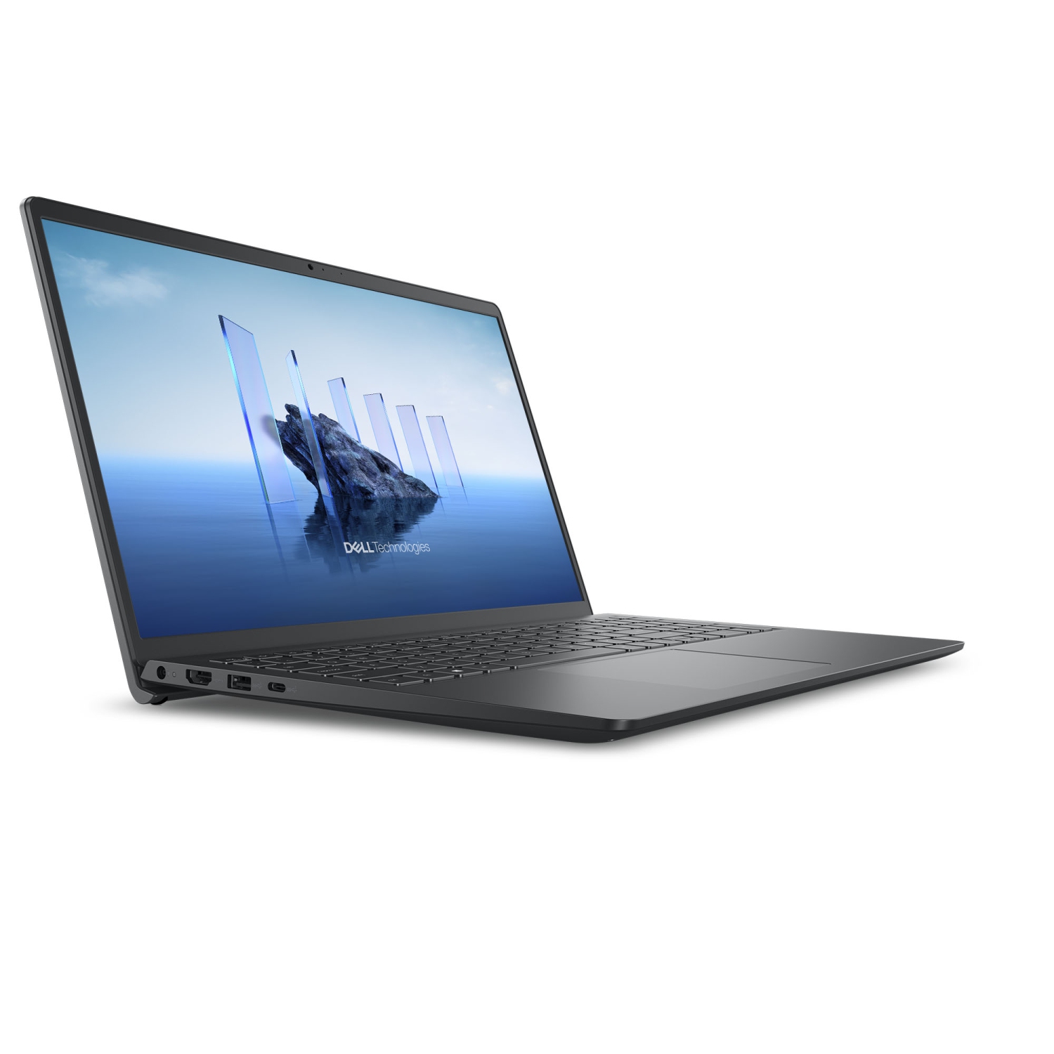 Dell Dc15255 15.6" Laptop with AMD Ryzen™ 7-7730U Processor, 1TB SSD, 16 GB RAM, AMD Radeon™ Graphics, Windows 11 Home - Carbon Black