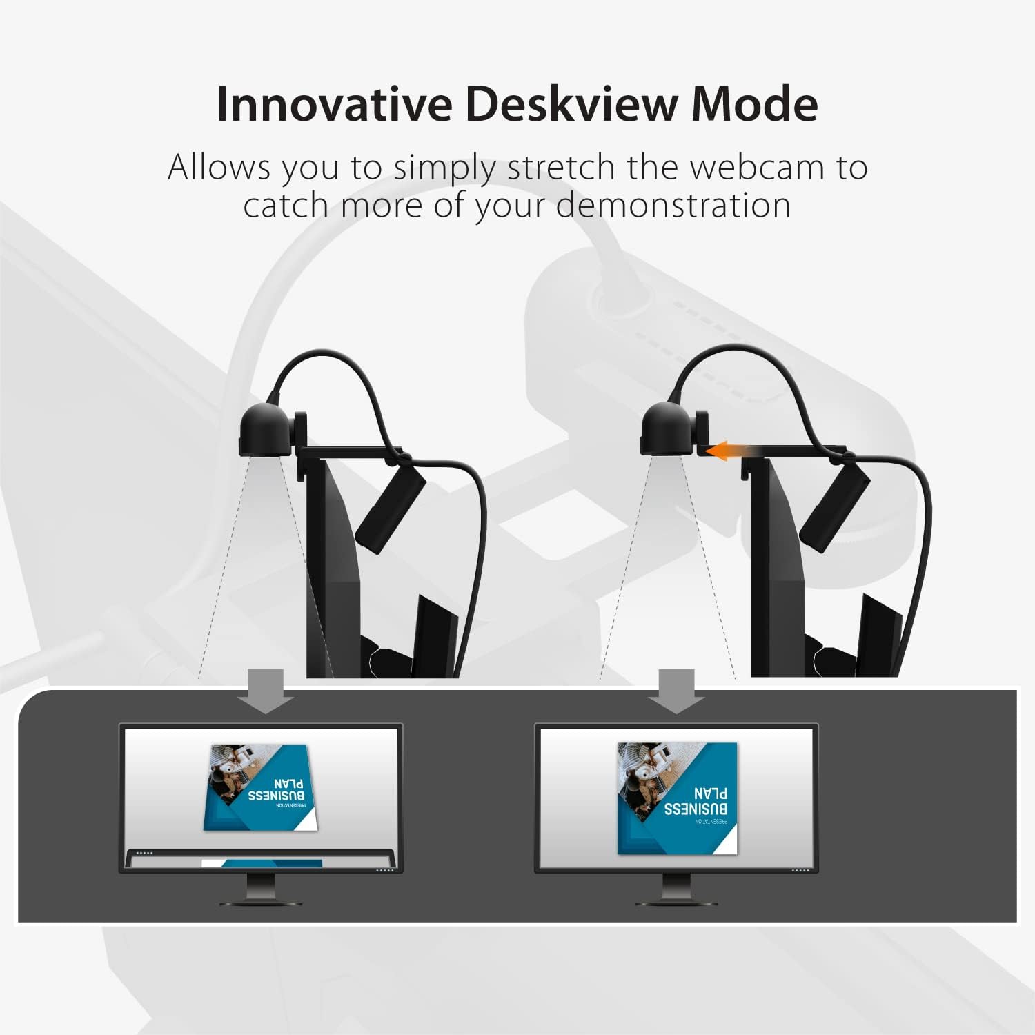 Caméra Web 1080p à deux modes de j5create avec mise au point automatique et manuelle, couvercle de confidentialité magnétique