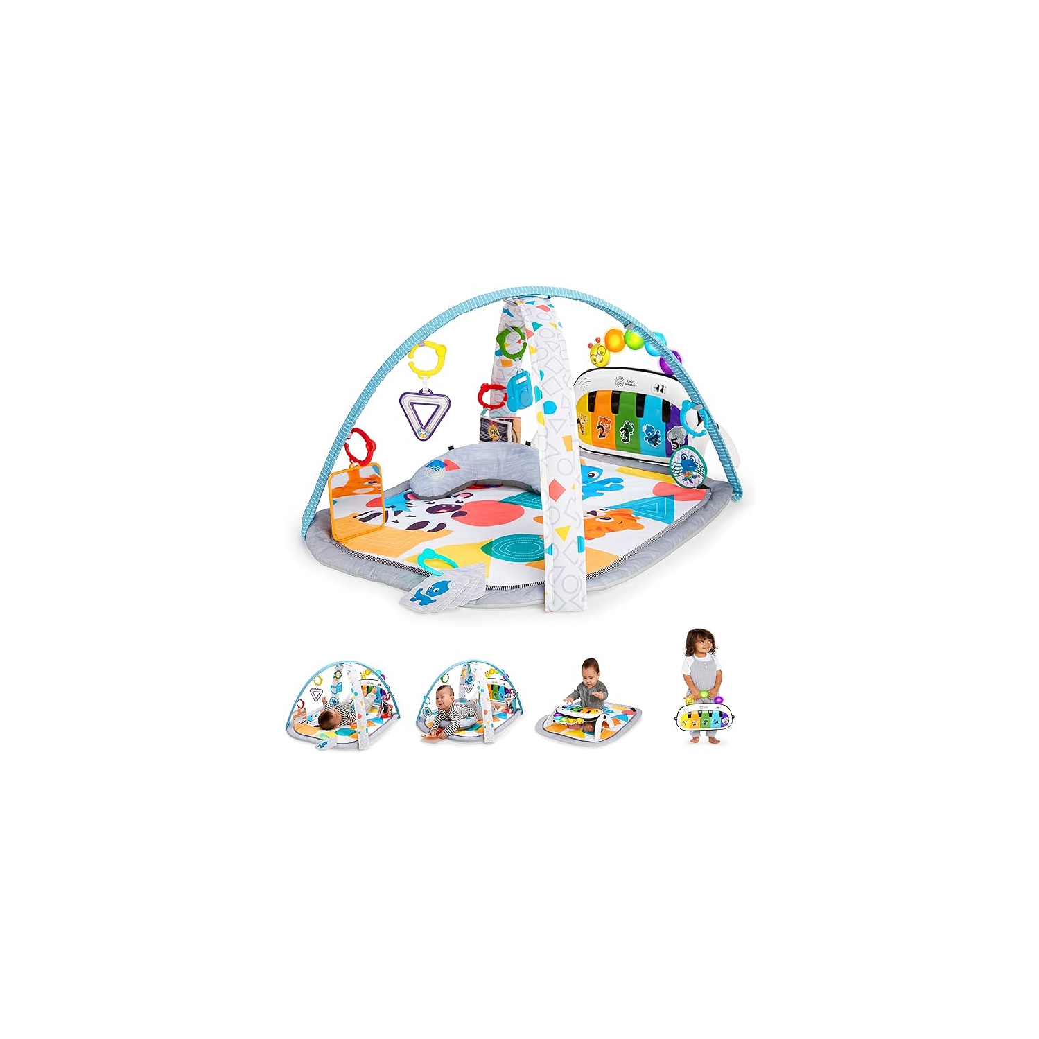 Tapis d'activités 4-en-1 Kickin' Tunes de Baby Einstein