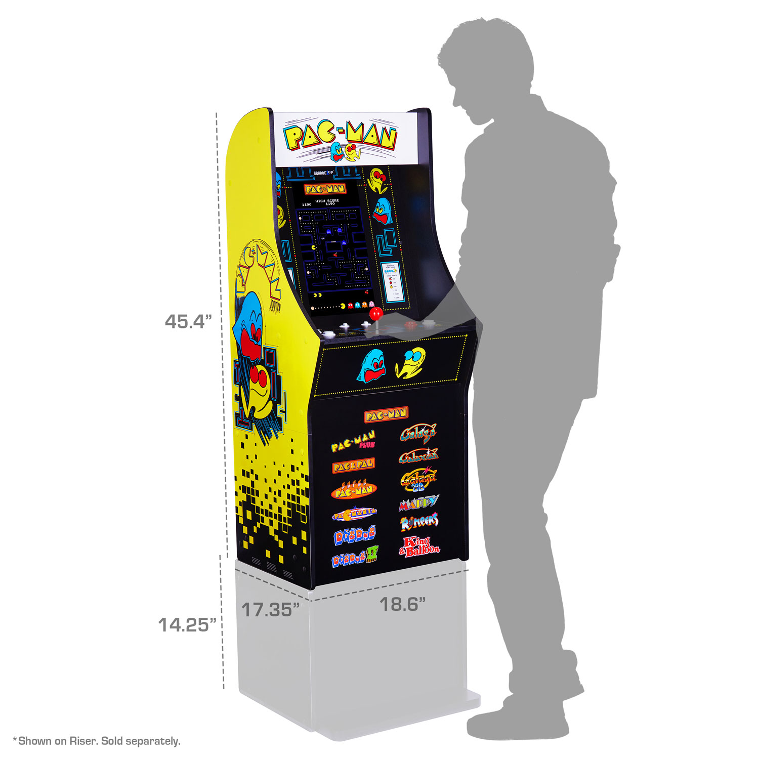 Arcade1Up PAC-MAN Classic SE Arcade Machine