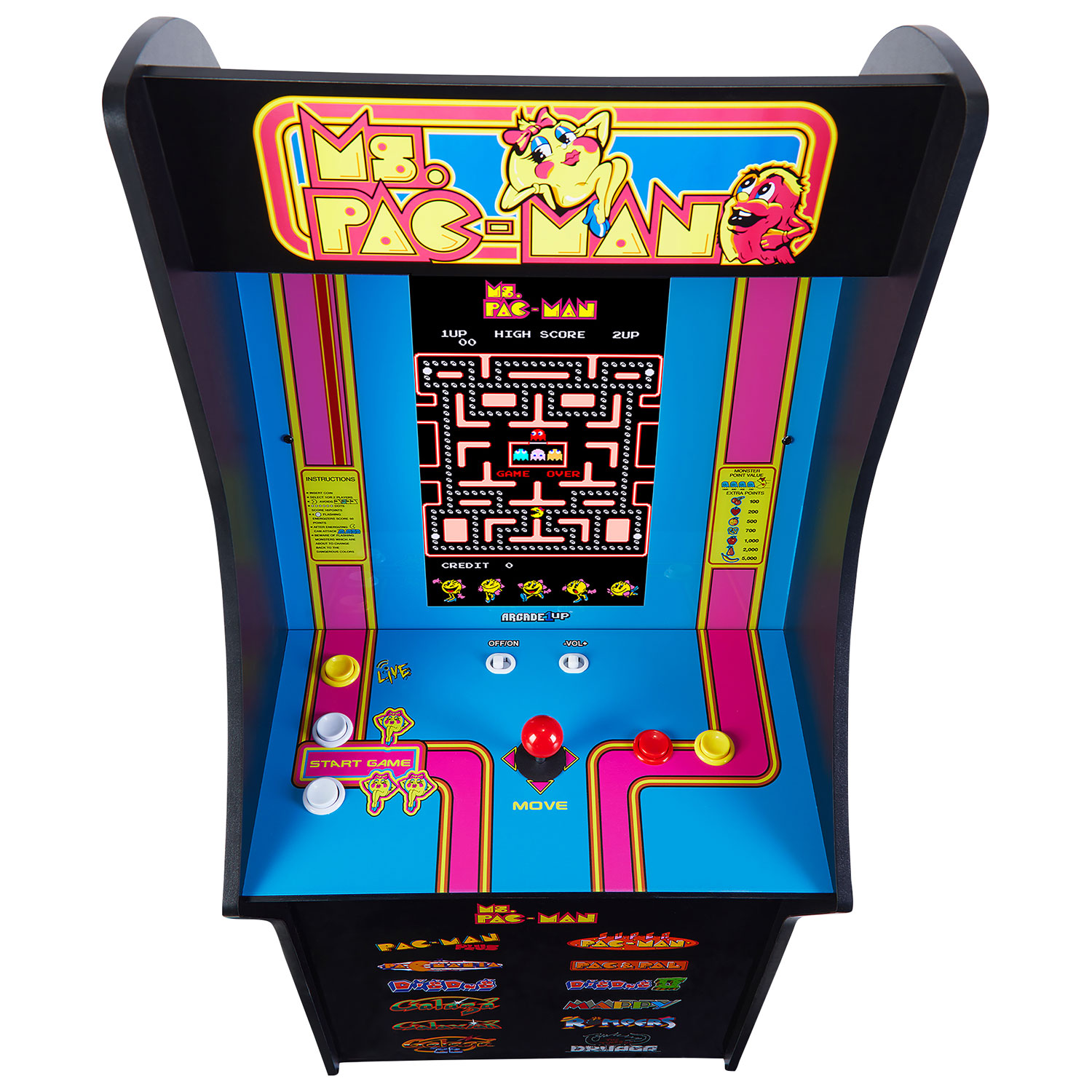Borne d'arcade Classic SE Ms. PAC-MAN d'Arcade1Up
