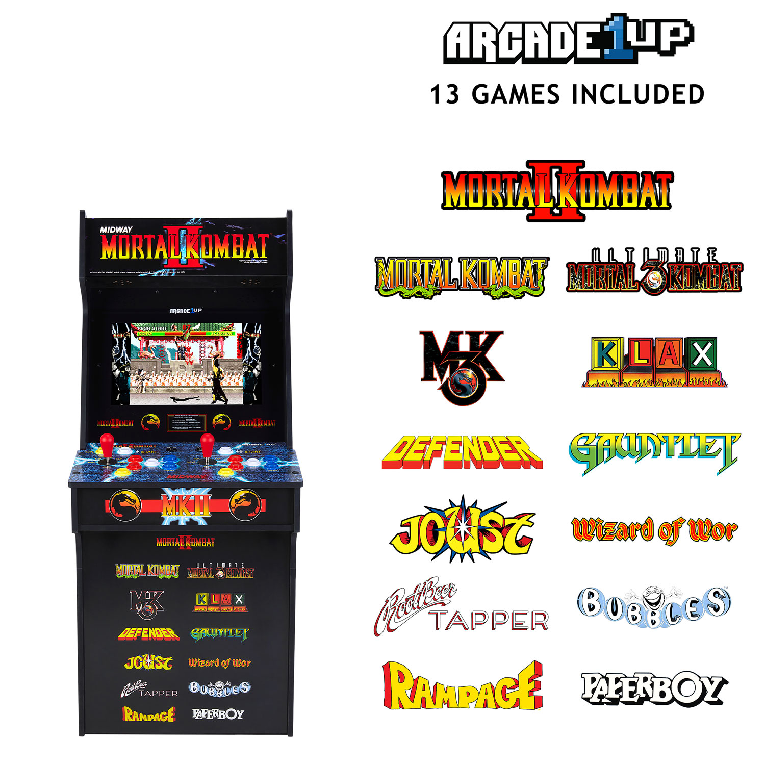 Borne d'arcade Classic SE Mortal Kombat II d'Arcade1Up