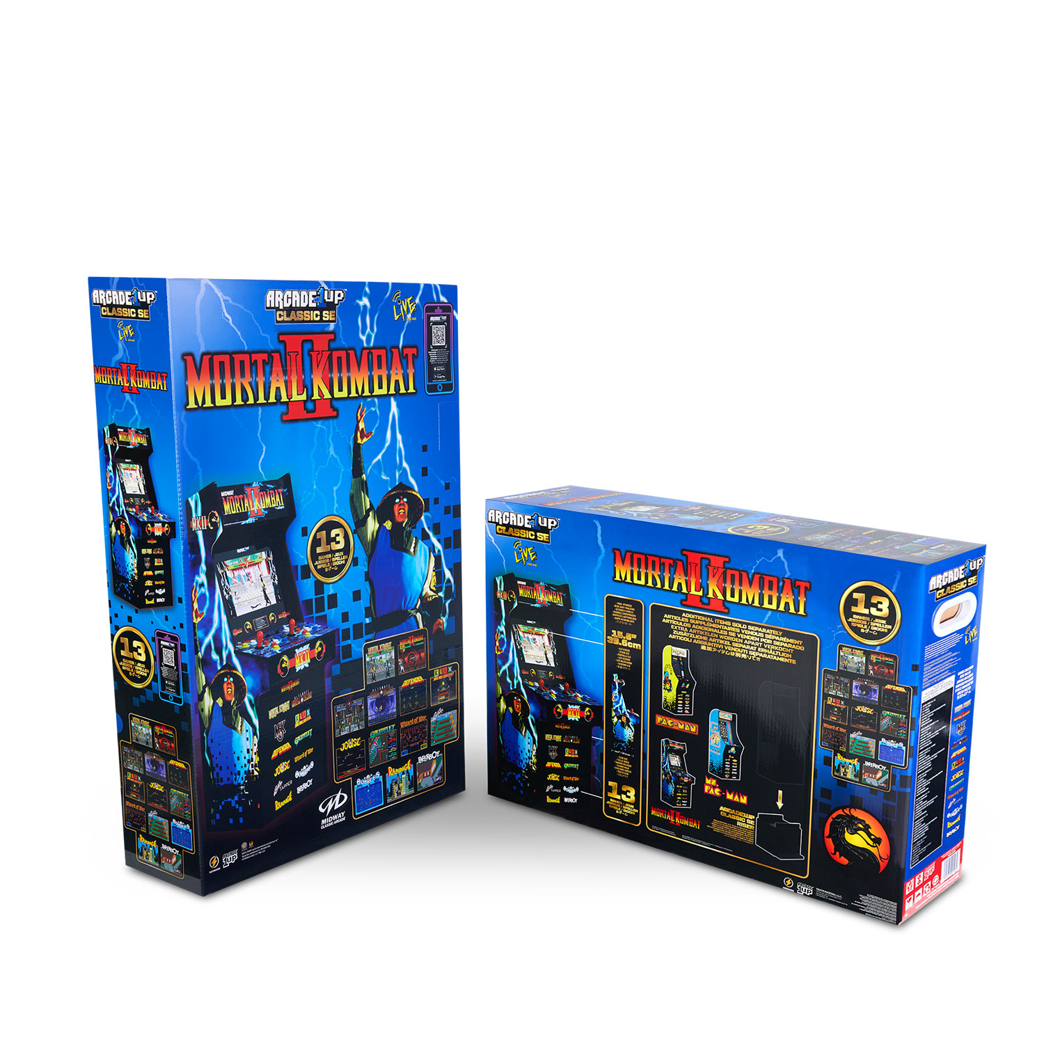 Borne d'arcade Classic SE Mortal Kombat II d'Arcade1Up