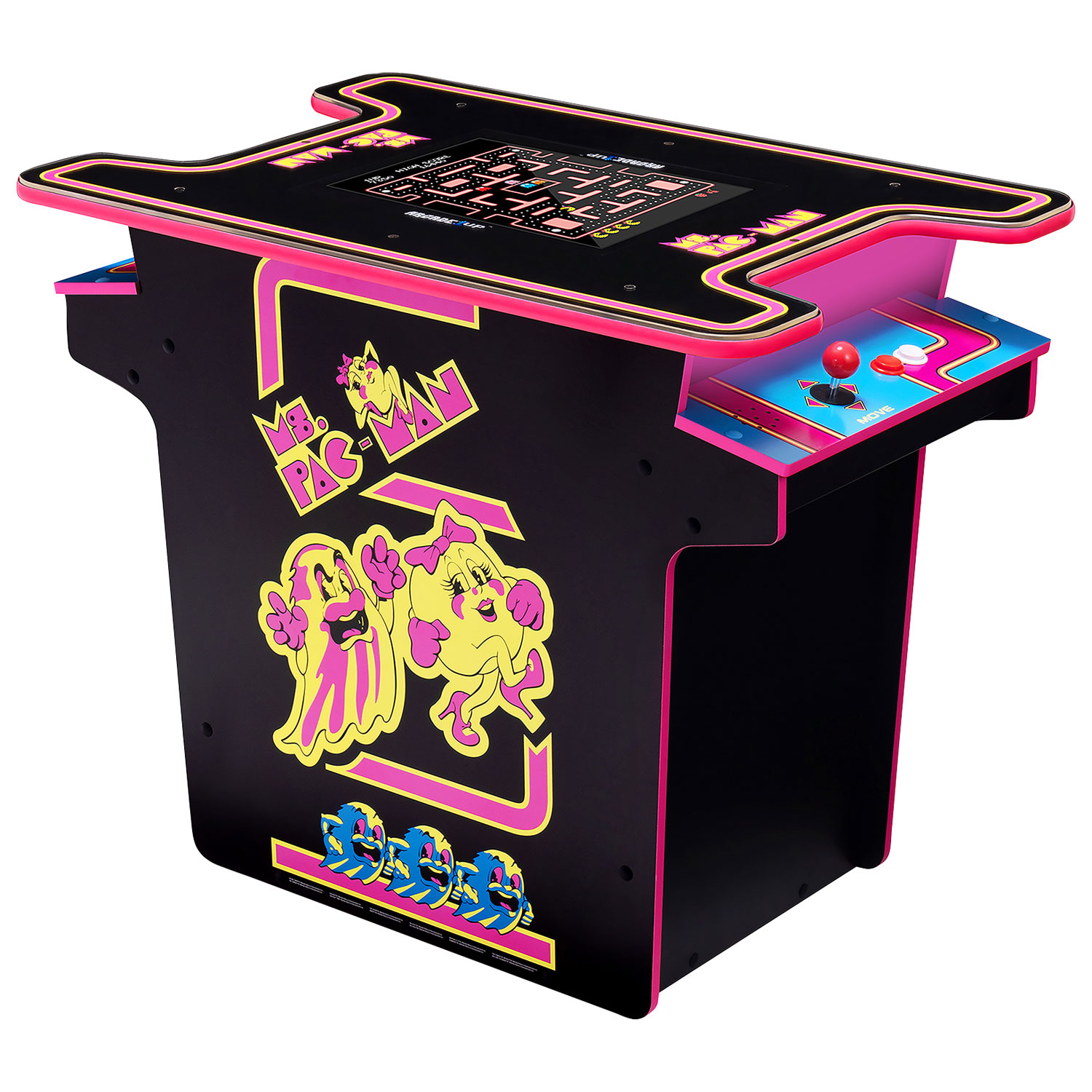 Arcade1Up Ms.PAC-MAN Head-to-Head Arcade Machine