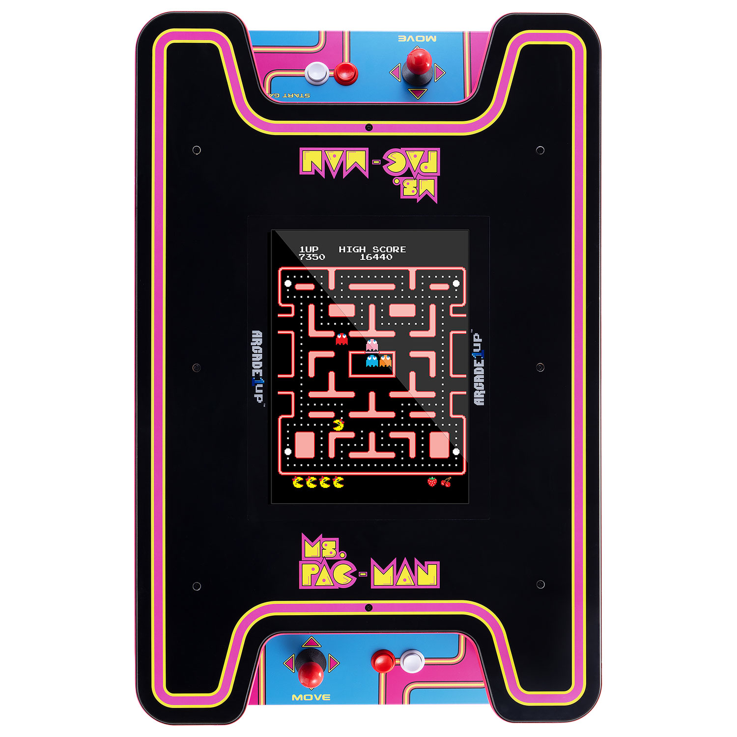 Arcade1Up Ms.PAC-MAN Head-to-Head Arcade Machine