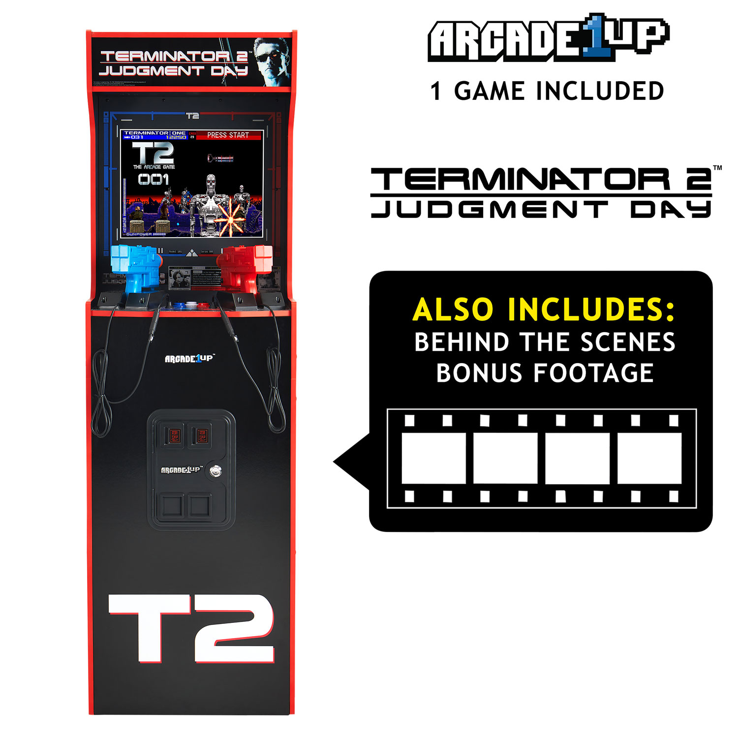 Arcade1Up Terminator 2 Deluxe Arcade Machine