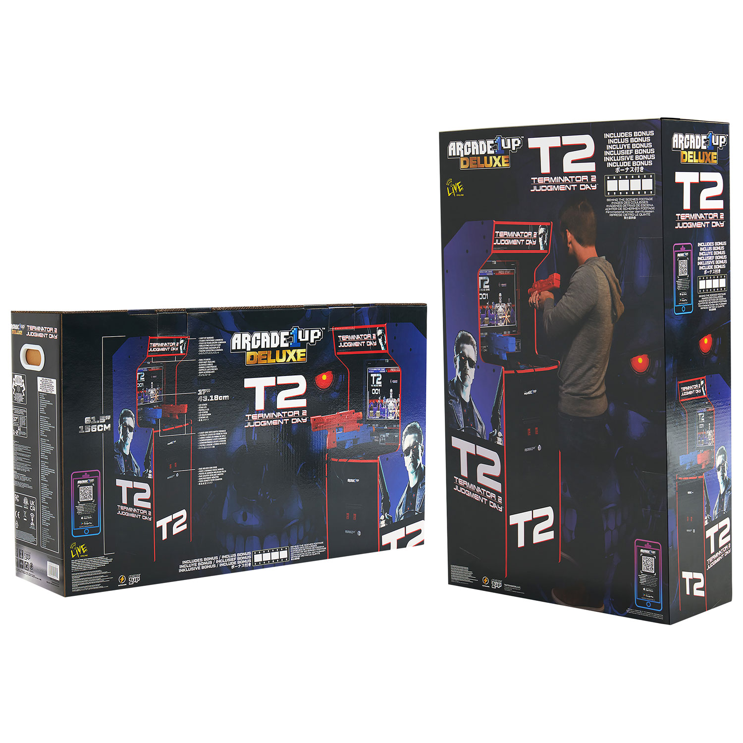 Arcade1Up Terminator 2 Deluxe Arcade Machine | Best Buy Canada