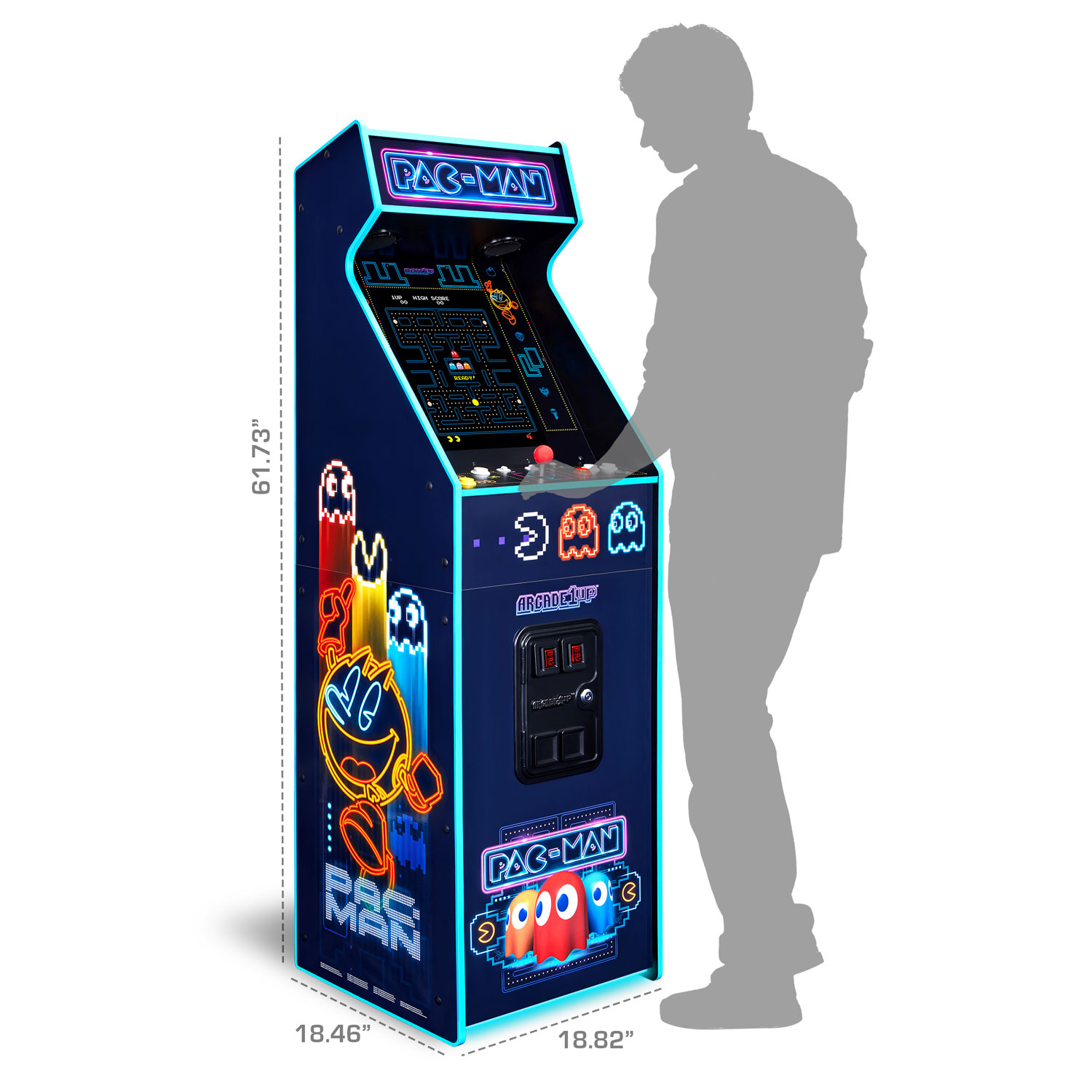 Arcade1Up PAC-MAN Deluxe Arcade Machine