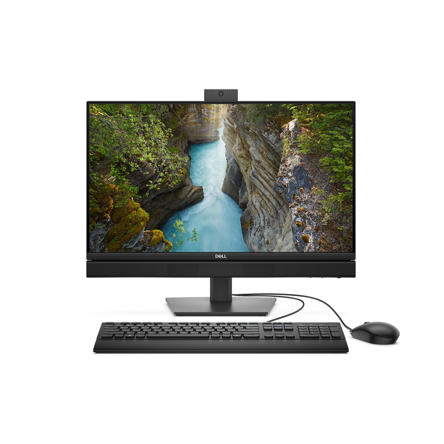 Dell Pro Qc24250 23.8" All-In-One PC with Intel® Core™ Ultra 5-245 Processor, 256GB SSD, 16 GB RAM, Intel® Graphics, Windows 11 Pro - Platinum Silver