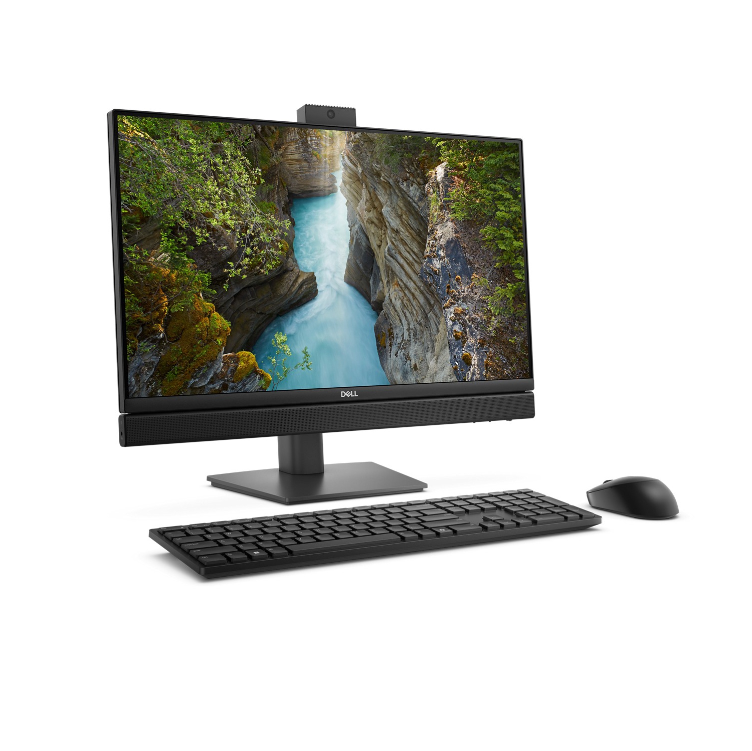 Dell Pro Qc24250 23.8" All-In-One PC with Intel® Core™ Ultra 5-245 Processor, 256GB SSD, 16 GB RAM, Intel® Graphics, Windows 11 Pro - Platinum Silver