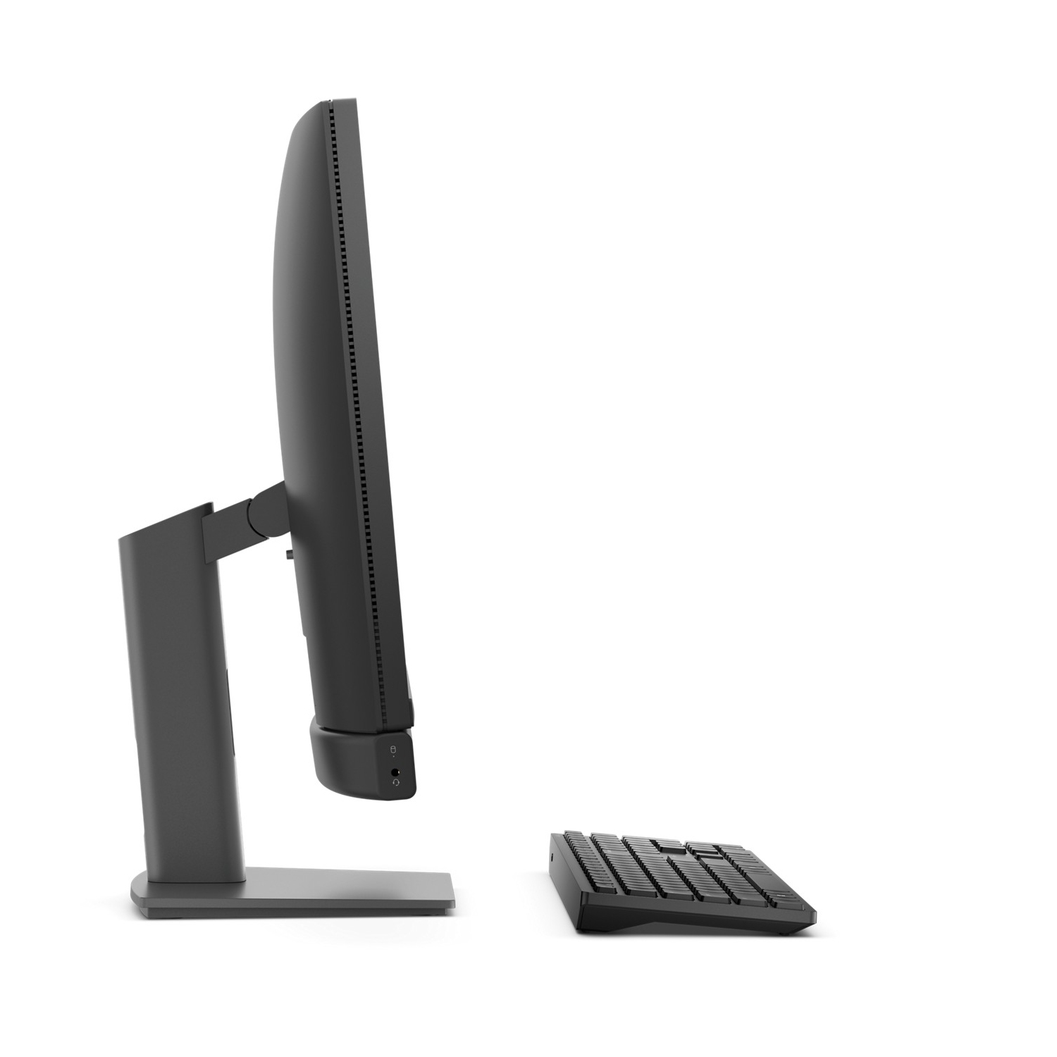 Dell Pro Qc24250 23.8" All-In-One PC with Intel® Core™ Ultra 5-245 Processor, 256GB SSD, 16 GB RAM, Intel® Graphics, Windows 11 Pro - Platinum Silver