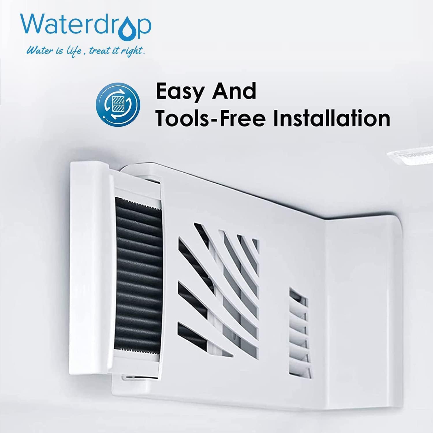 Waterdrop WD-PAULTRA-3 Replacement filter for Frigidaire® & Electrolux® Paultra® Refrigerator Air Filter