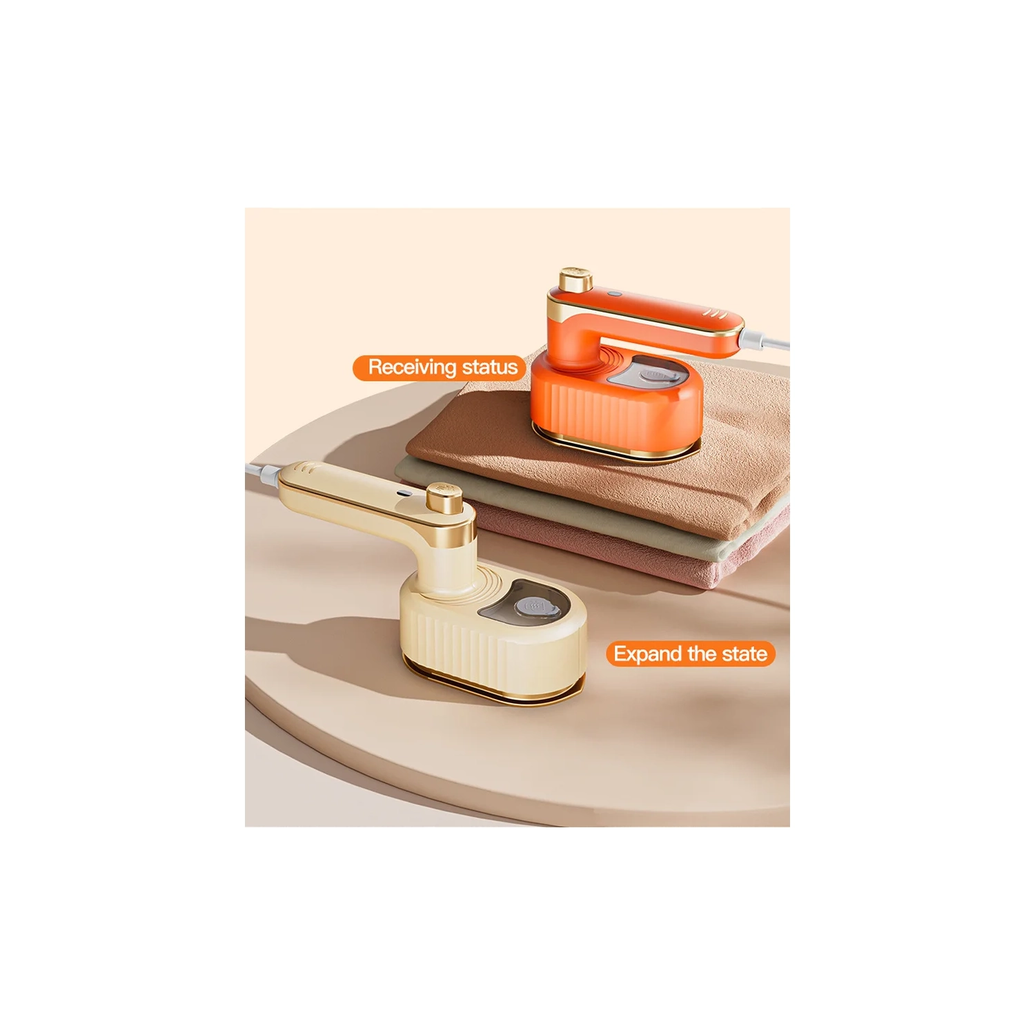 Défroisseur à vapeur portatif, mini défroisseur à vapeur portatif pour la maison ou le dortoir, mini fer à vapeur pliable – spécifications