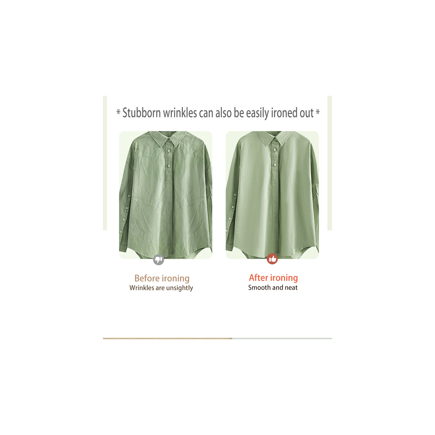 Handheld Garment Steamer Folding Rotary Electric Iron Household Travel Large Capacity Steam Ironing Machine Small - US Regulations - Green