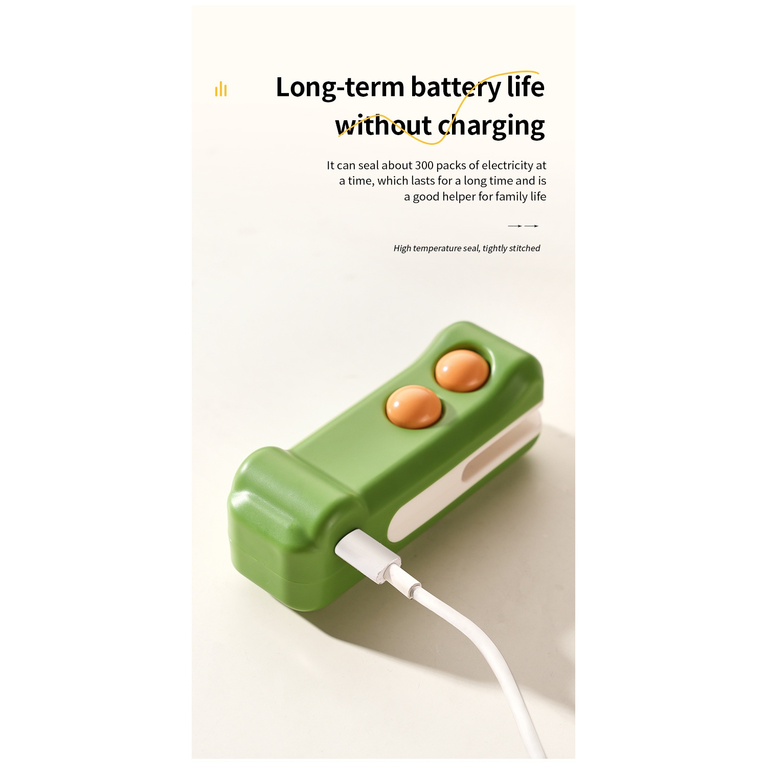 Hot selling mini sealing machine household hand pressure sealer magnetic suction portable small snack moisture-proof sealing machine - purple