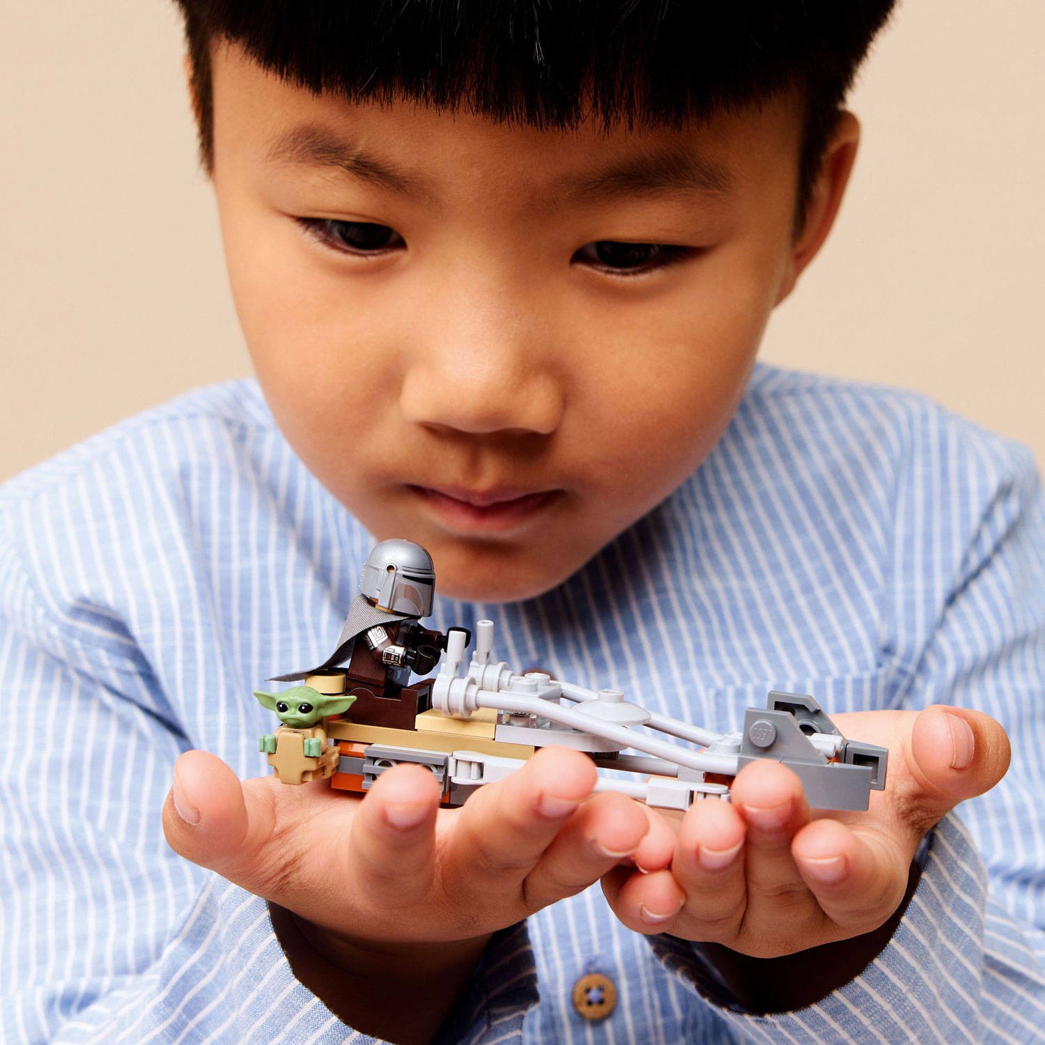 LEGO Star Wars: The Mandalorian & Grogu's Speeder Bike - 58 Pieces