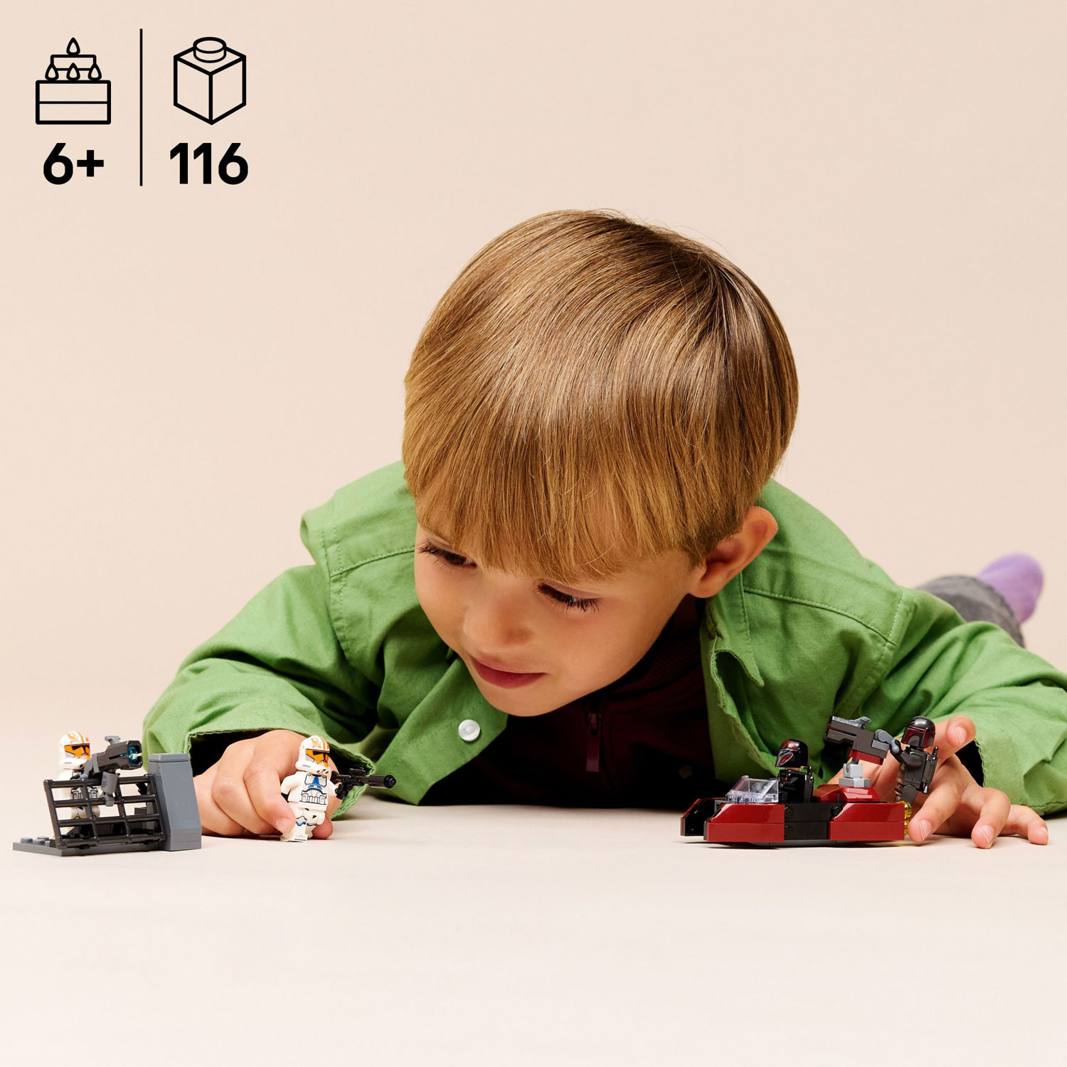 LEGO Star Wars : Ensemble de combat Le siège de Mandalore - 116 pièces