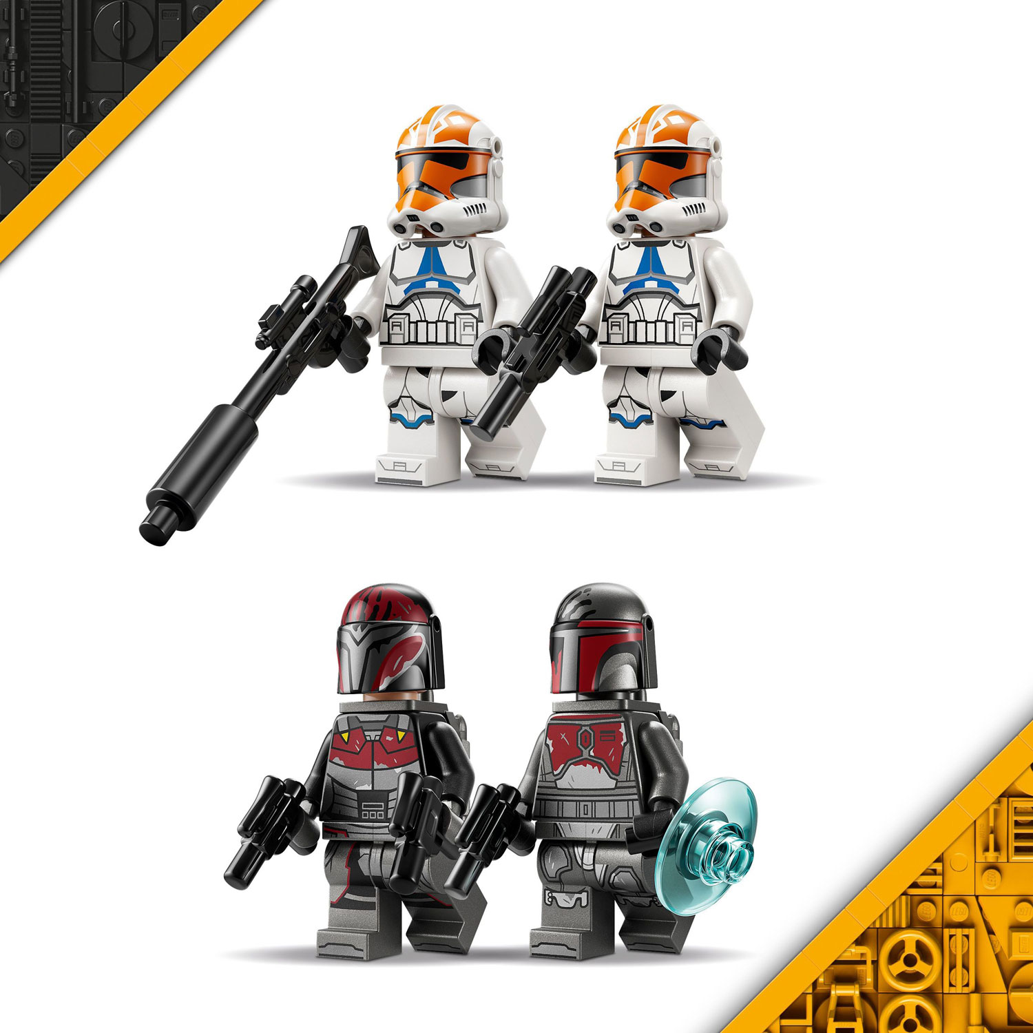 LEGO Star Wars : Ensemble de combat Le siège de Mandalore - 116 pièces