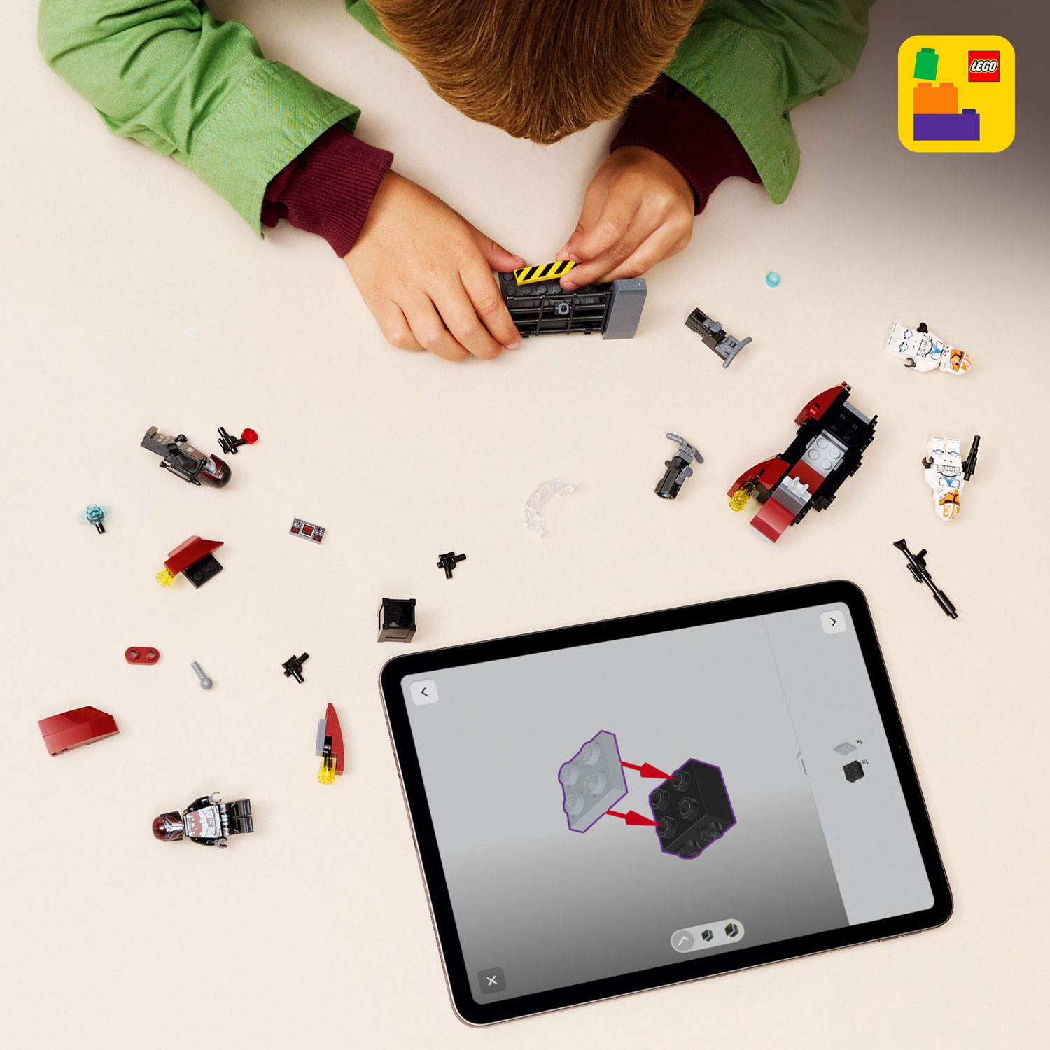 LEGO Star Wars : Ensemble de combat Le siège de Mandalore - 116 pièces