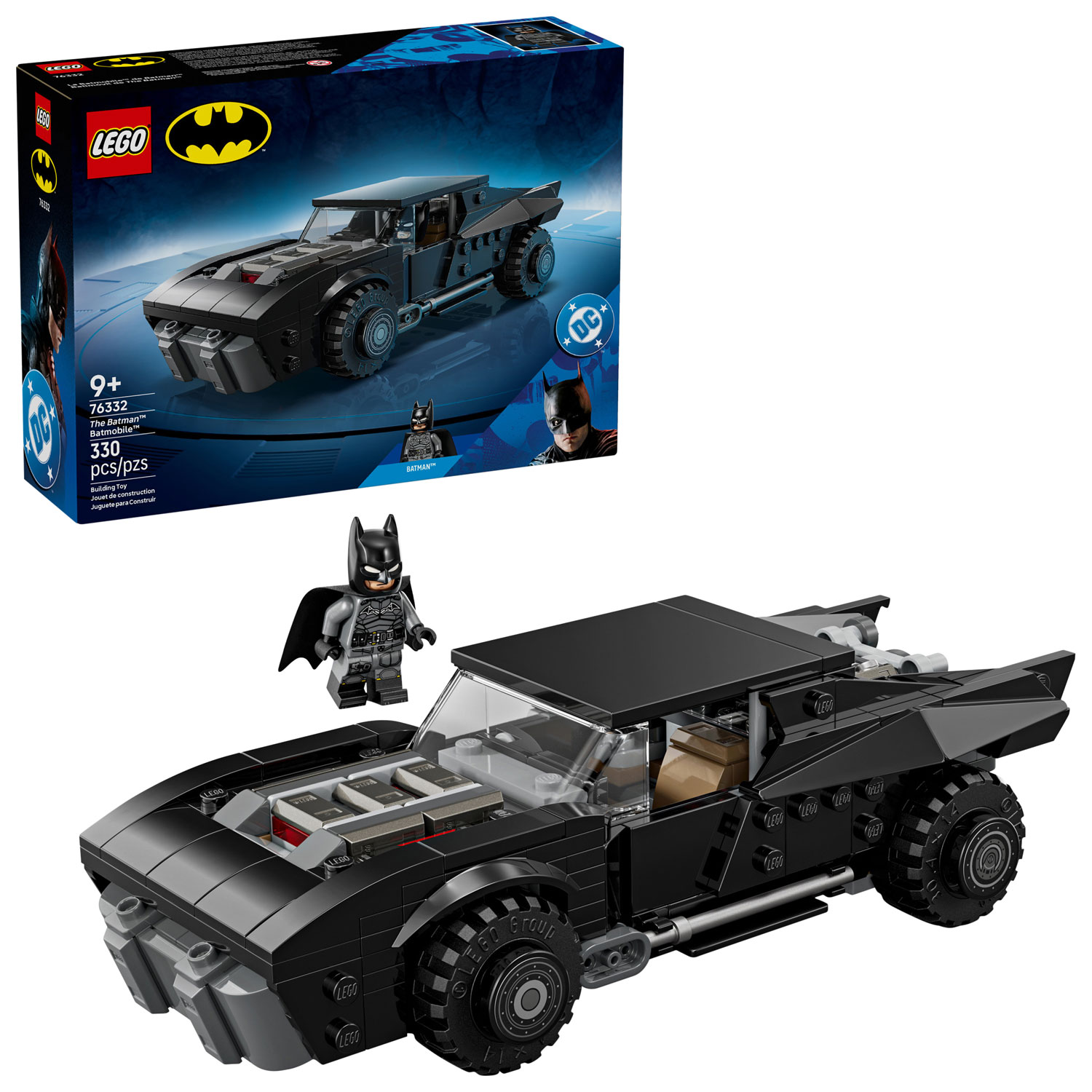 LEGO Super Heroes DC: The Batman Batmobile - 330 Pieces