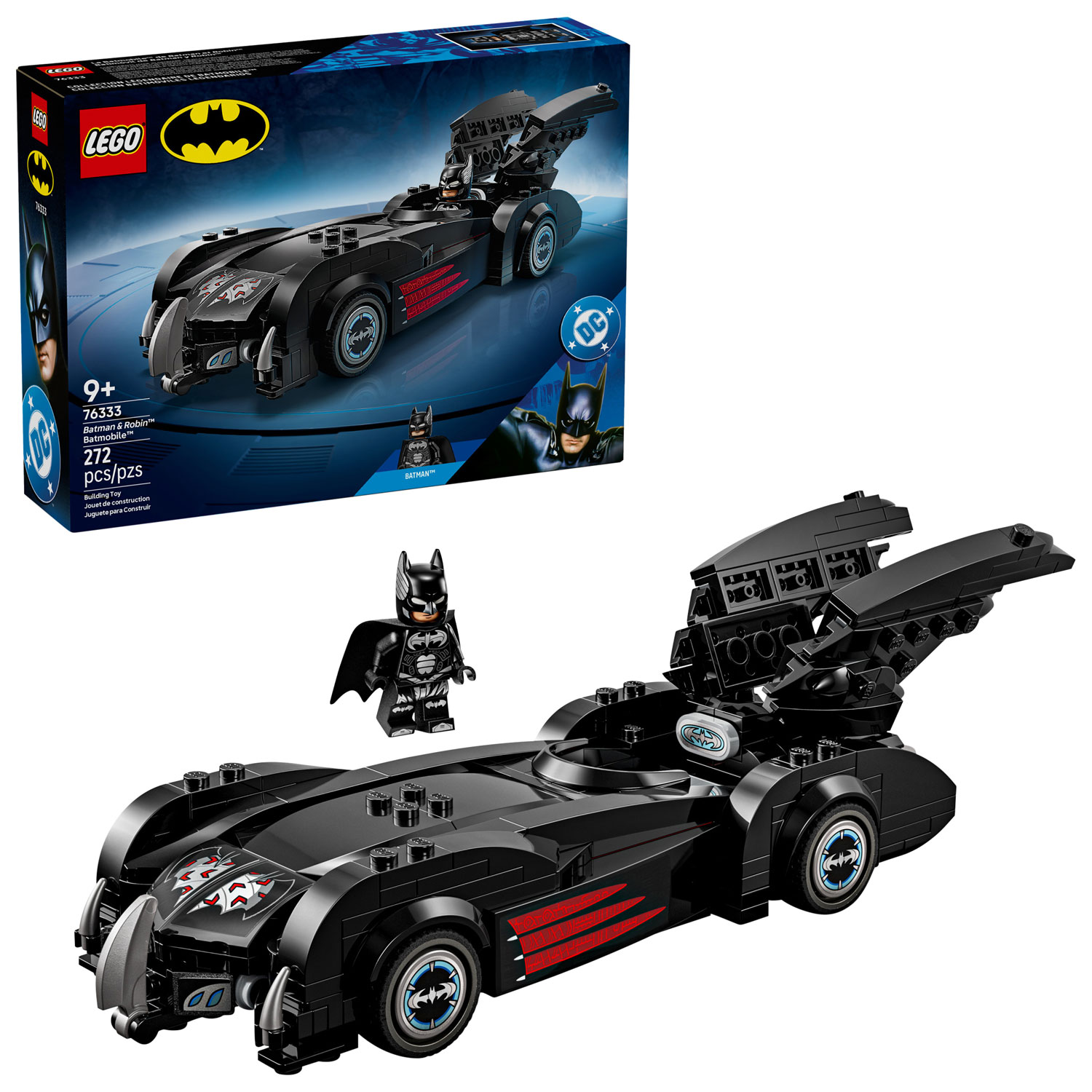 LEGO Super Heroes DC: Batman & Robin Batmobile - 272 Pieces