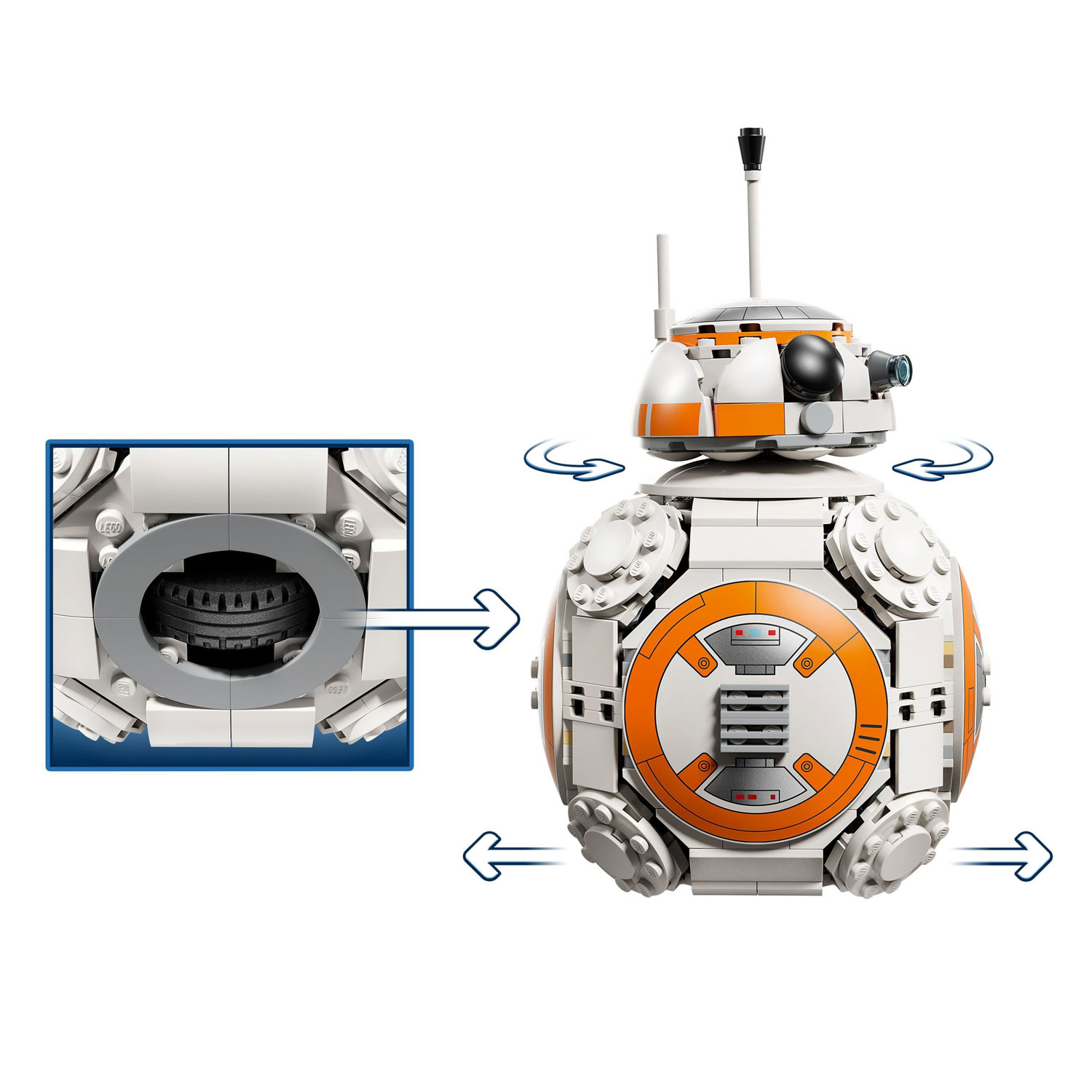 LEGO Star Wars: BB-8 Astromech Droid - 569 Pieces