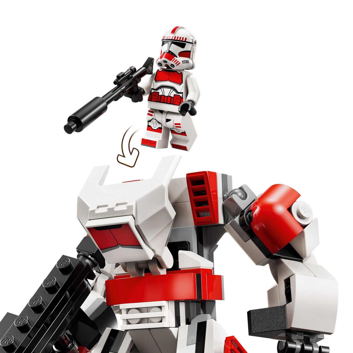 LEGO Star Wars : Le robot Clone Shock Trooper, 151 pièces